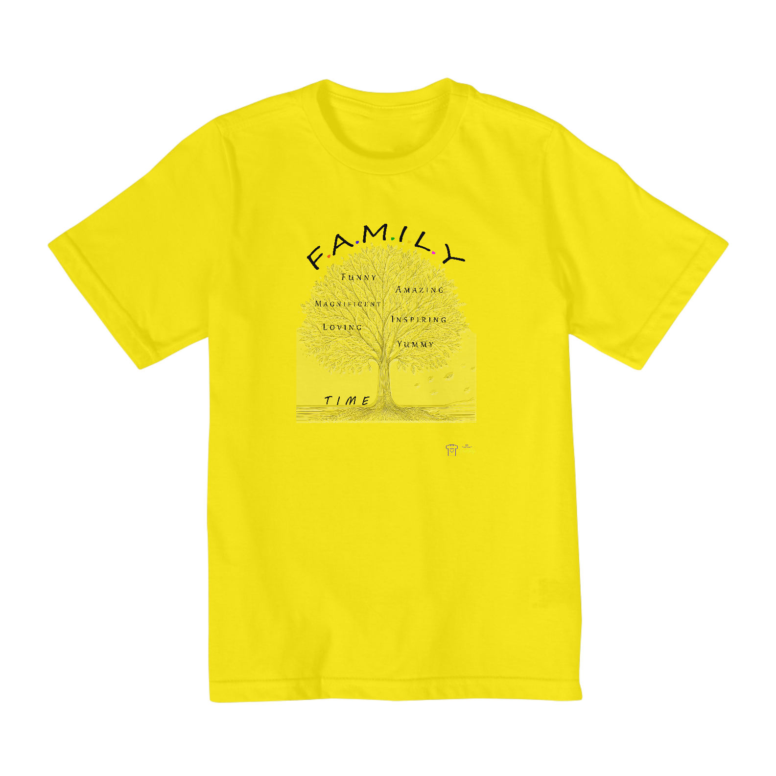 Árvore da família - Modelo infanto juvenil 