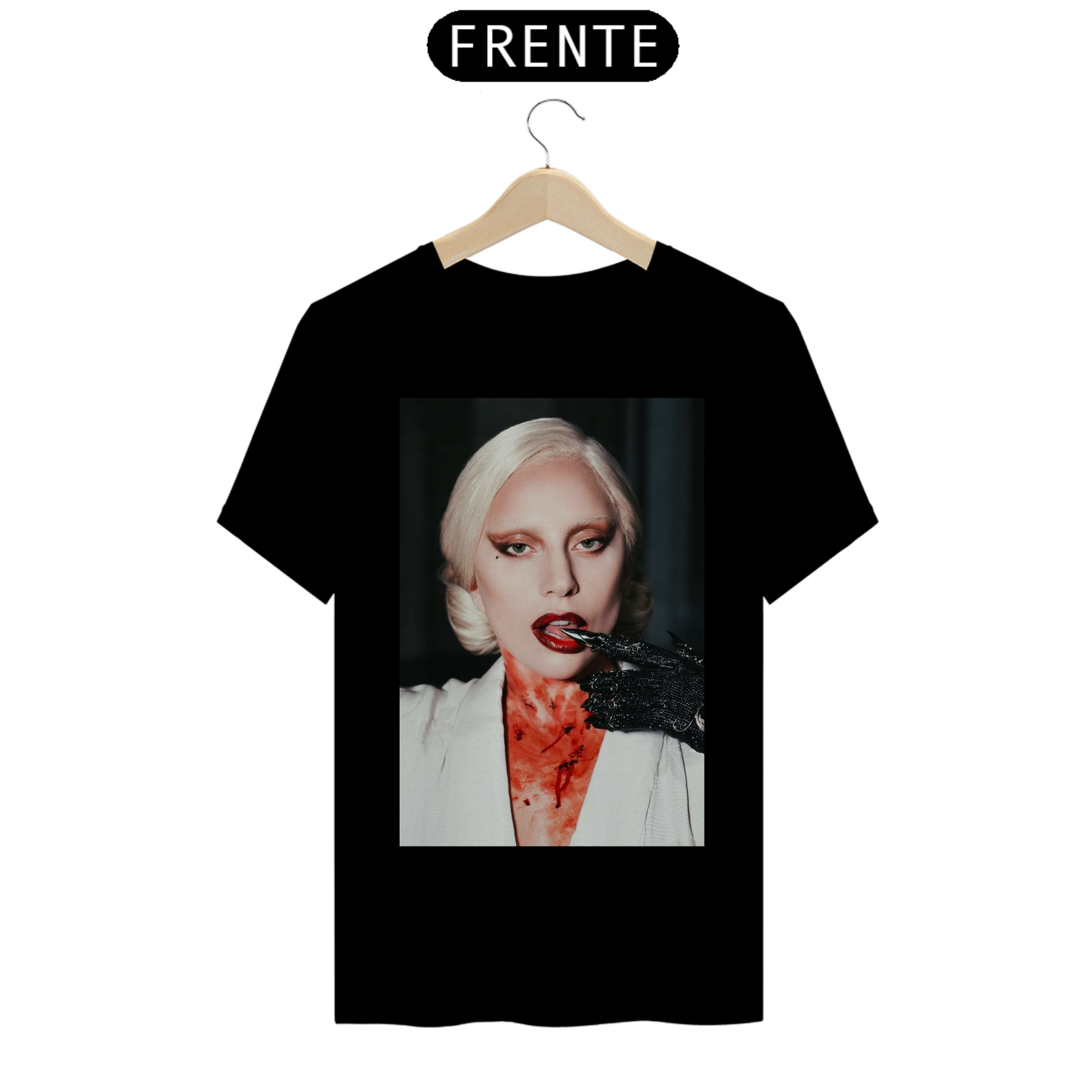 Nome do produto: T-SHIRT Lady Gaga