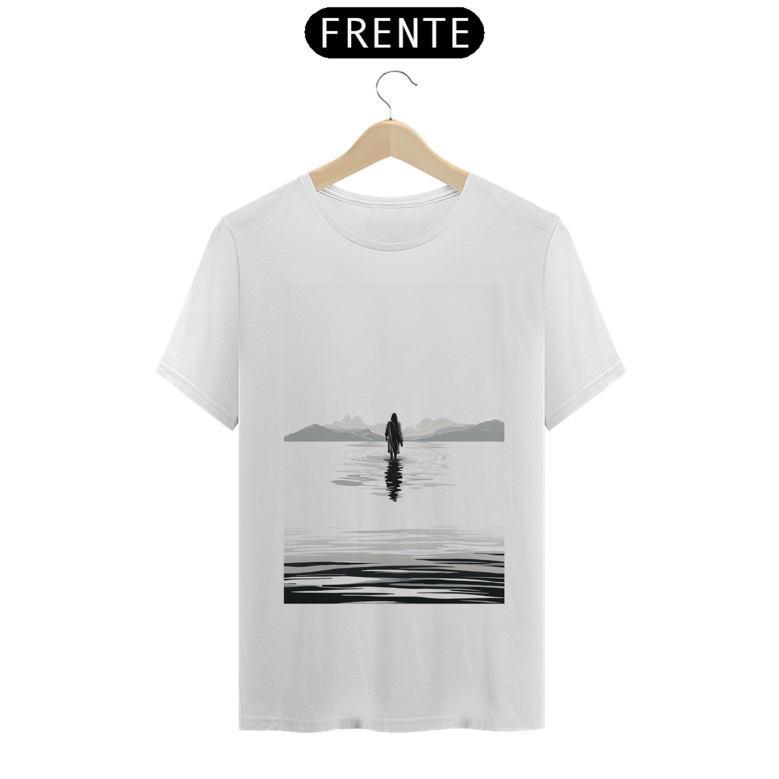 Camisa Basic Jesus Sobre as águas