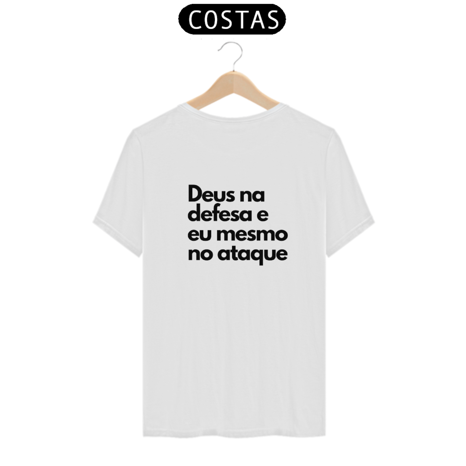 Camisa Basic Deus na defesa