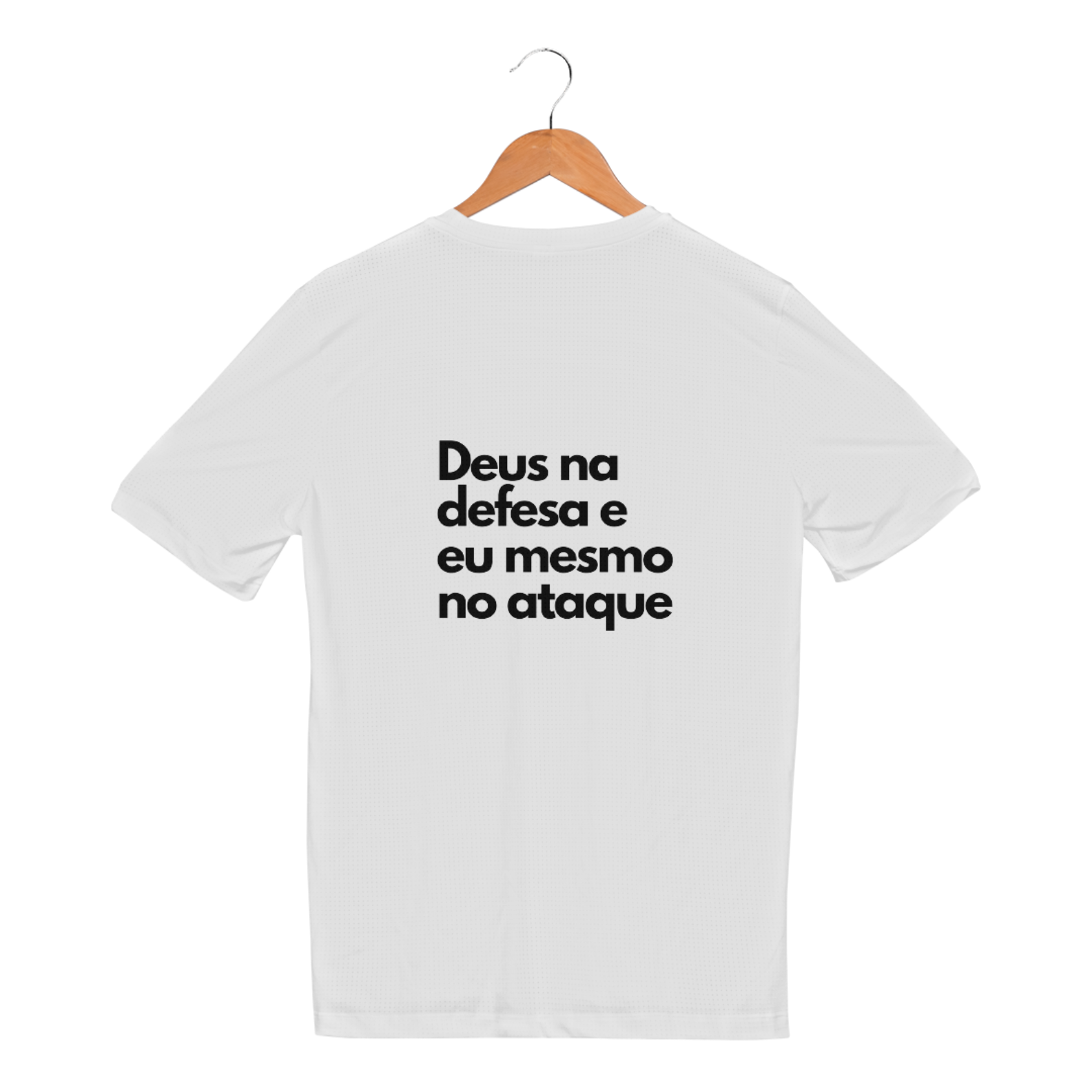 Camisa UV Masculina Deus na Defesa