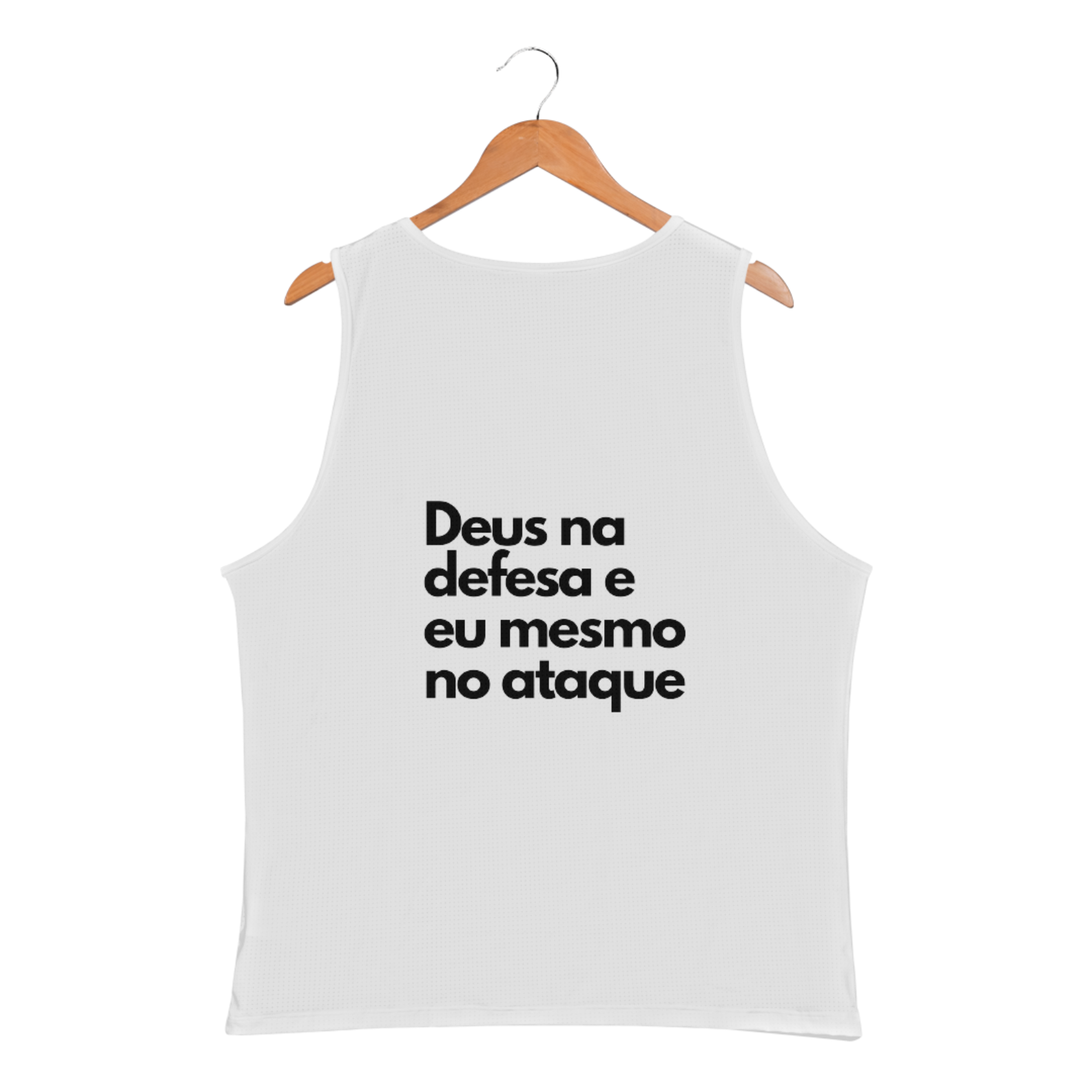 Regata UV Masculina Deus na defesa