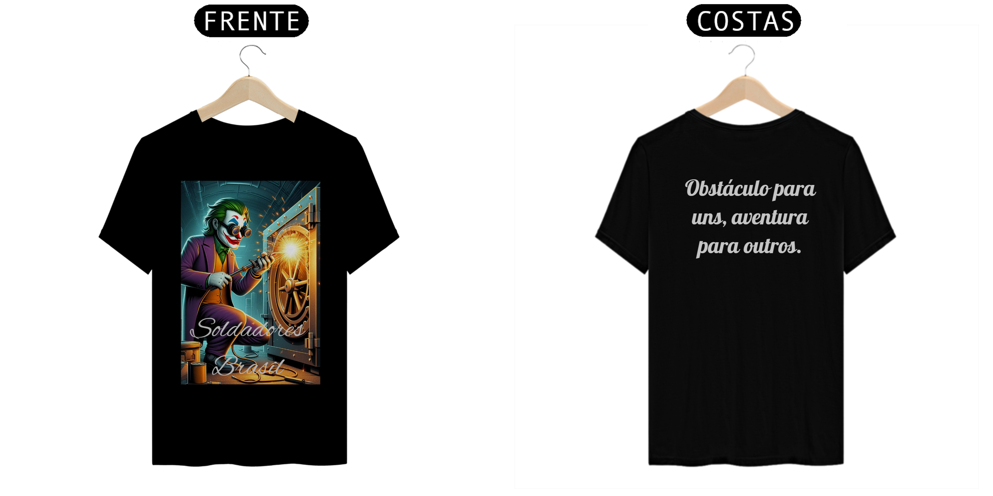 CAMISAS CORINGA COFRE - EDIÇÃO LIMITADA
