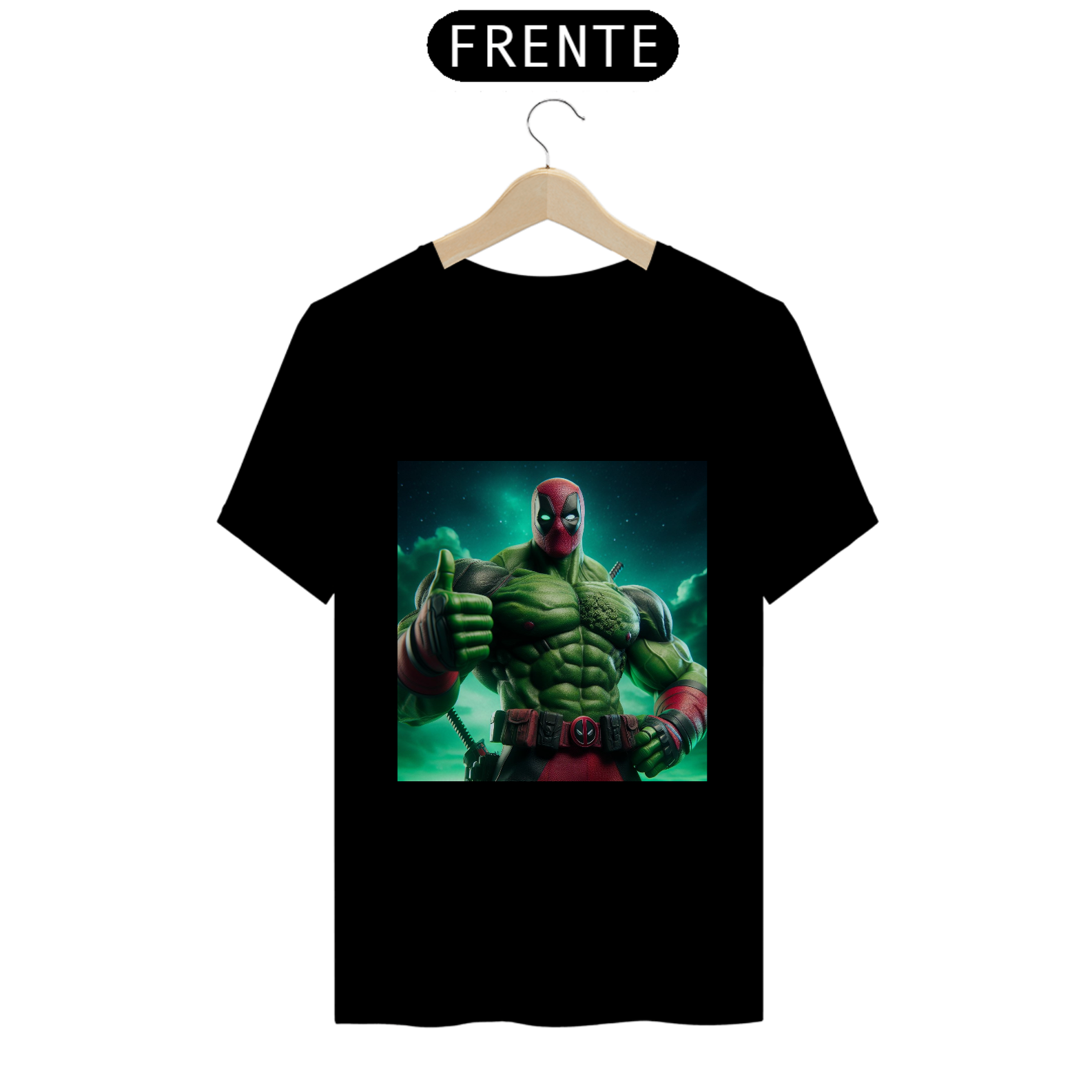 T-Shirt Crossover What If...? (Deadpool + Hulk)