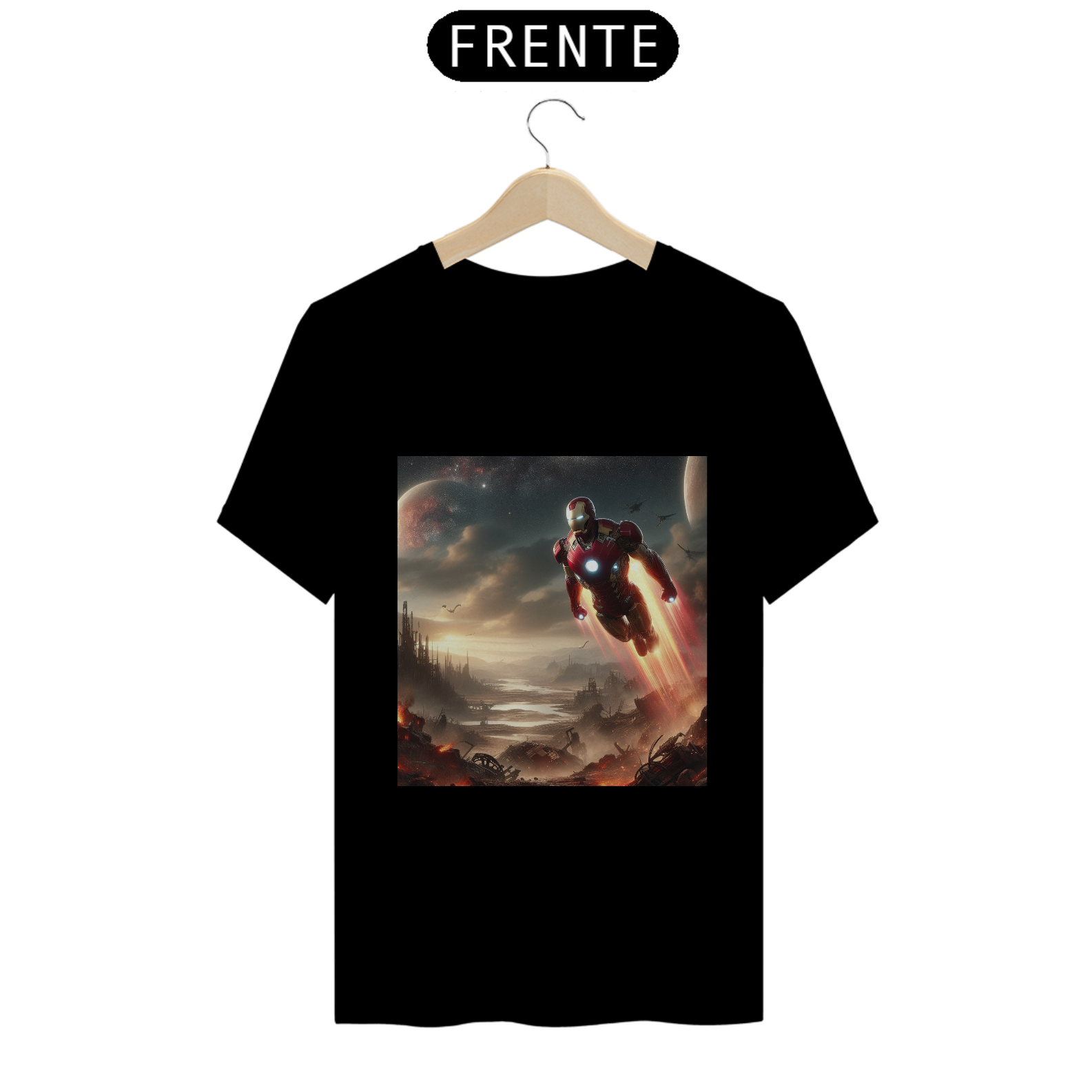 T-Shirt Homem de Ferro