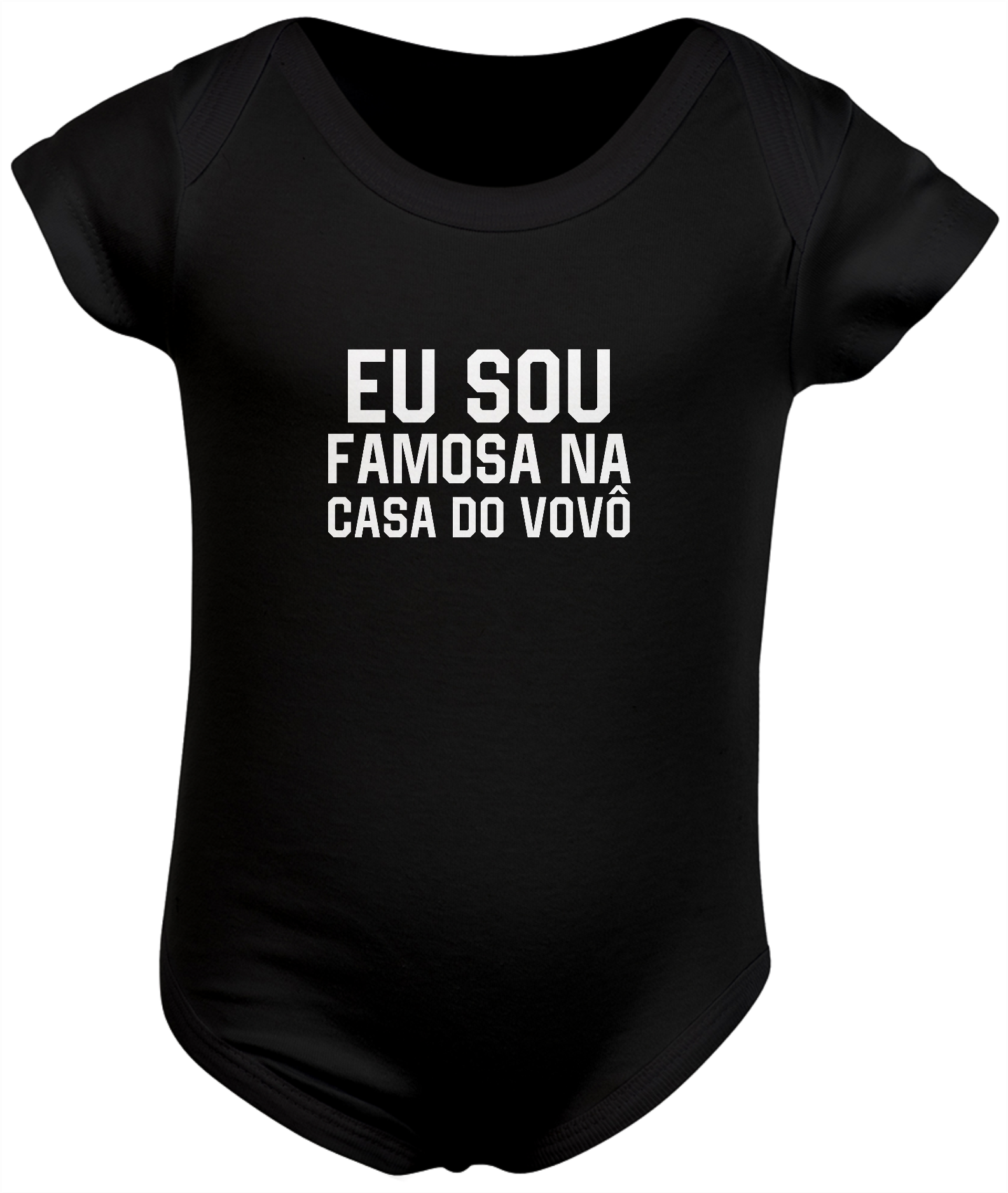 EU SOU FAMOSA NA CASA DA VOVÔ - Infantil - Body