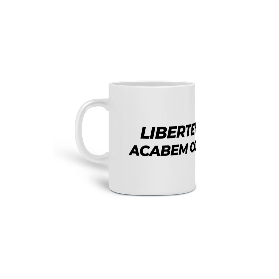 Caneca - LIBERTEM AS VOZES DA CENSURA