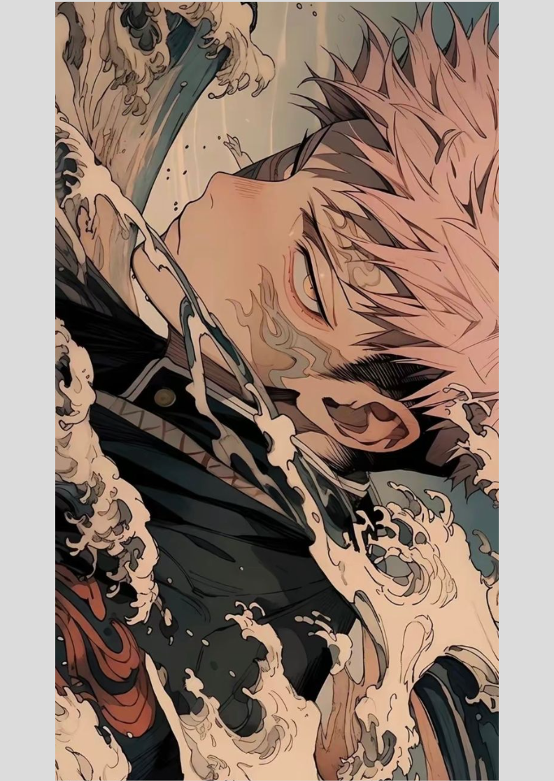 Post Jujutsu Kaisen - Yuji Itadori Ocean
