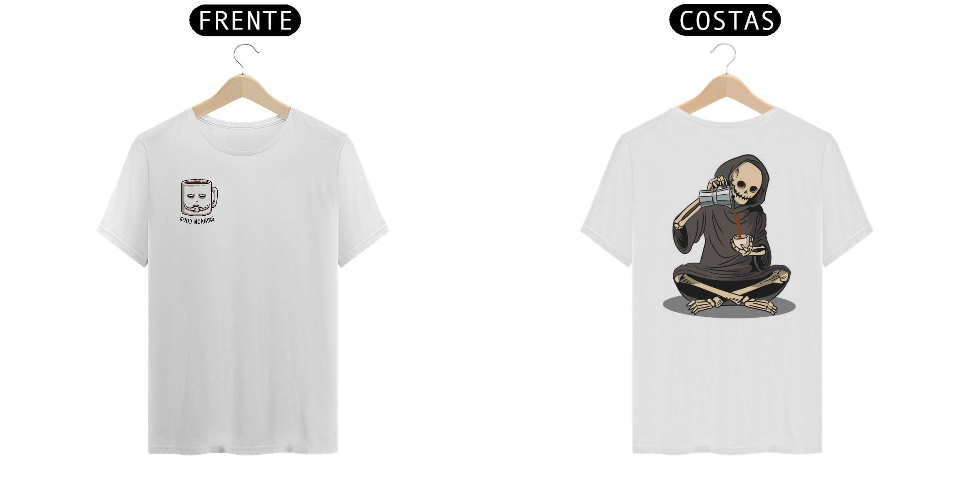 CAMISETA - GOOD MORNING COFFE