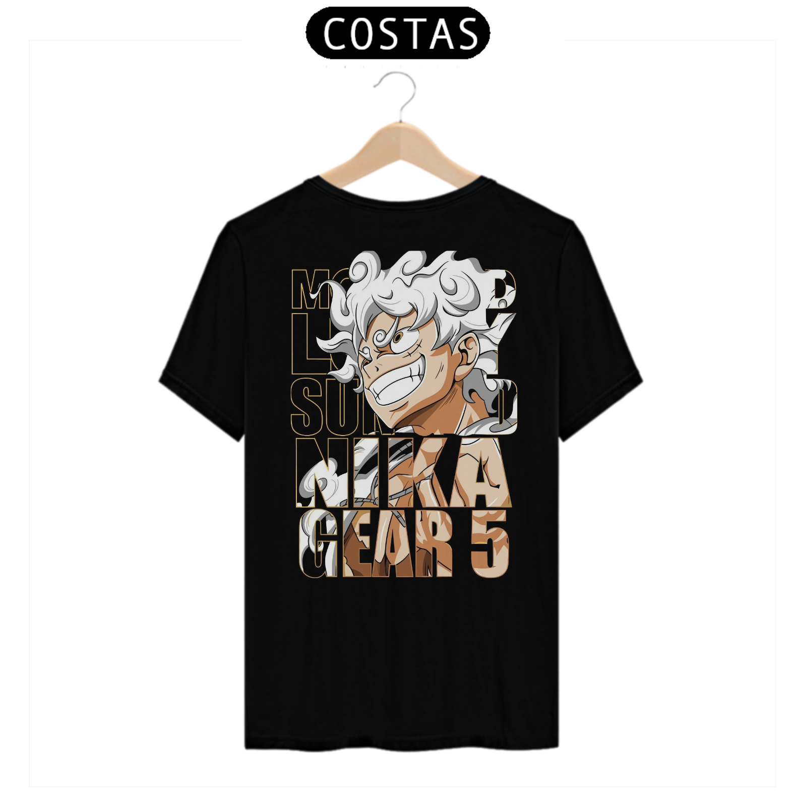 CAMISETA - LUFFY'S GEAR 5 