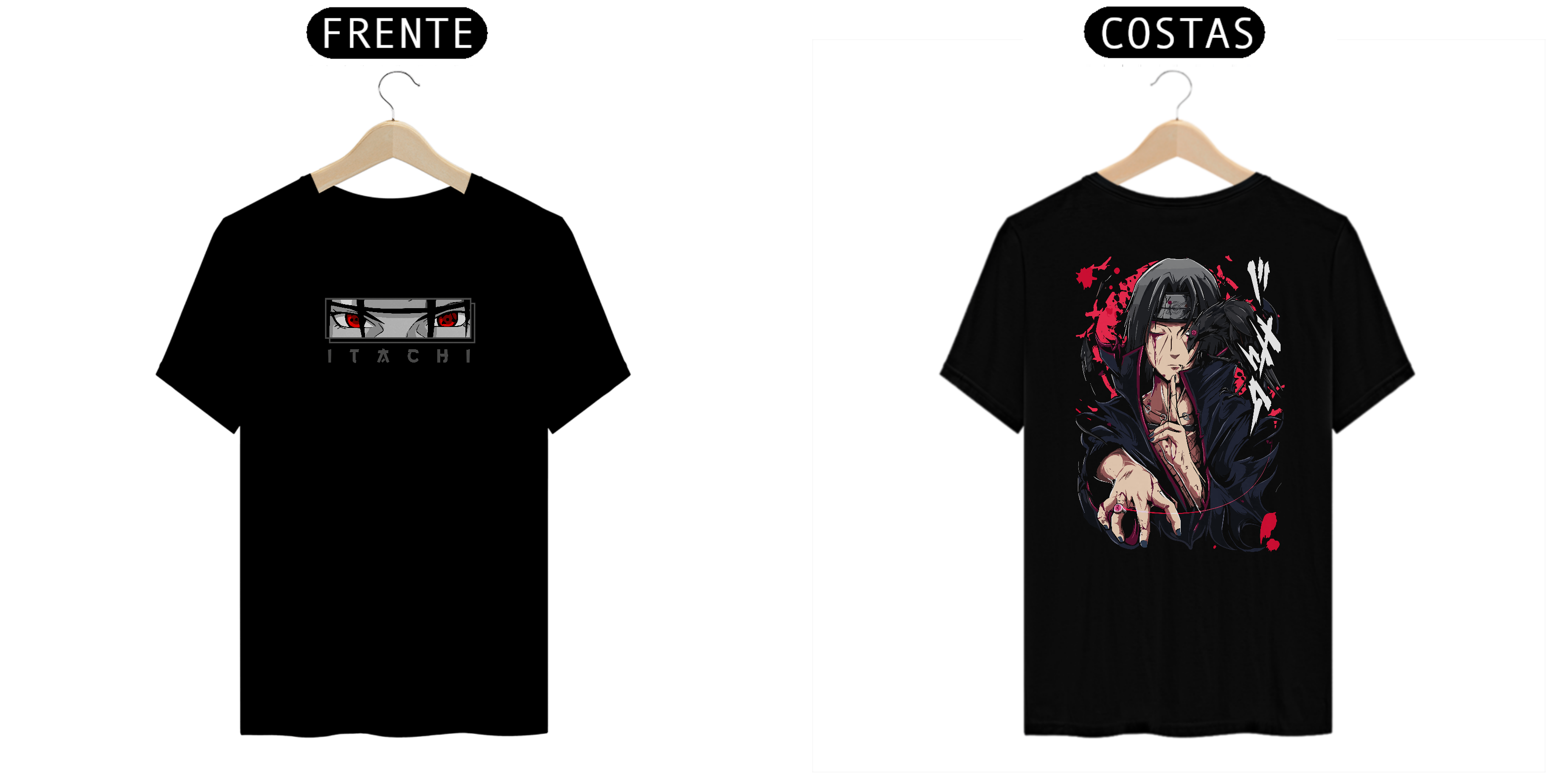 CAMISETA - ITACHI UCHIHA BASIC