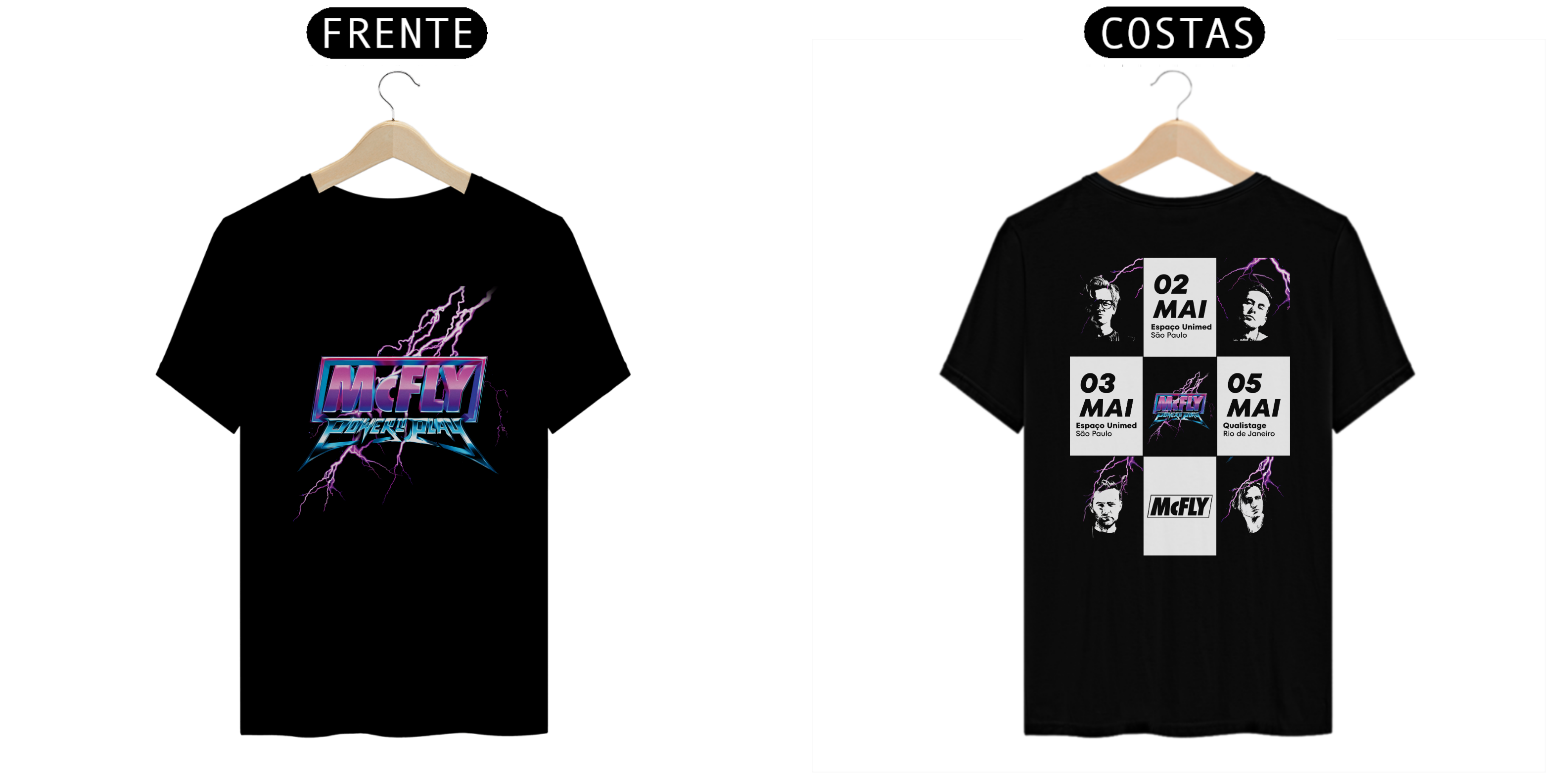 Camiseta McFly Power To Play