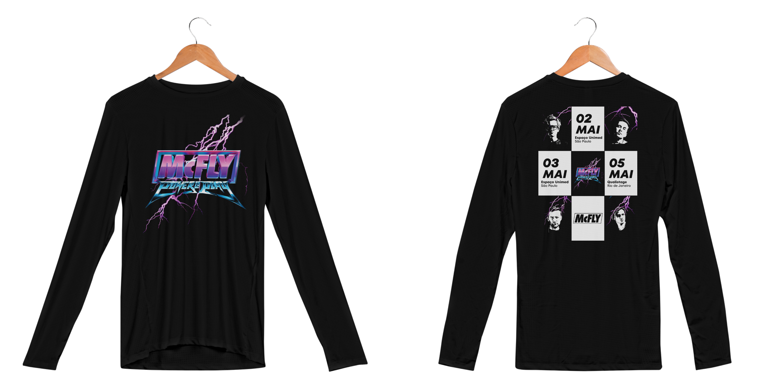 Camisa Manga Longa McFly Power To Play