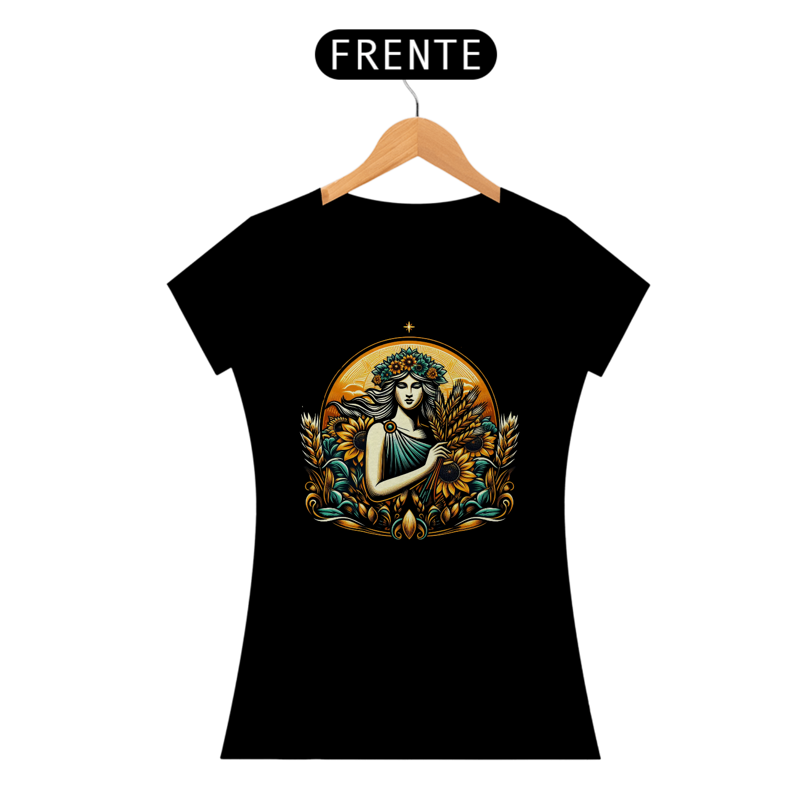 Camiseta Feminina- Demeter