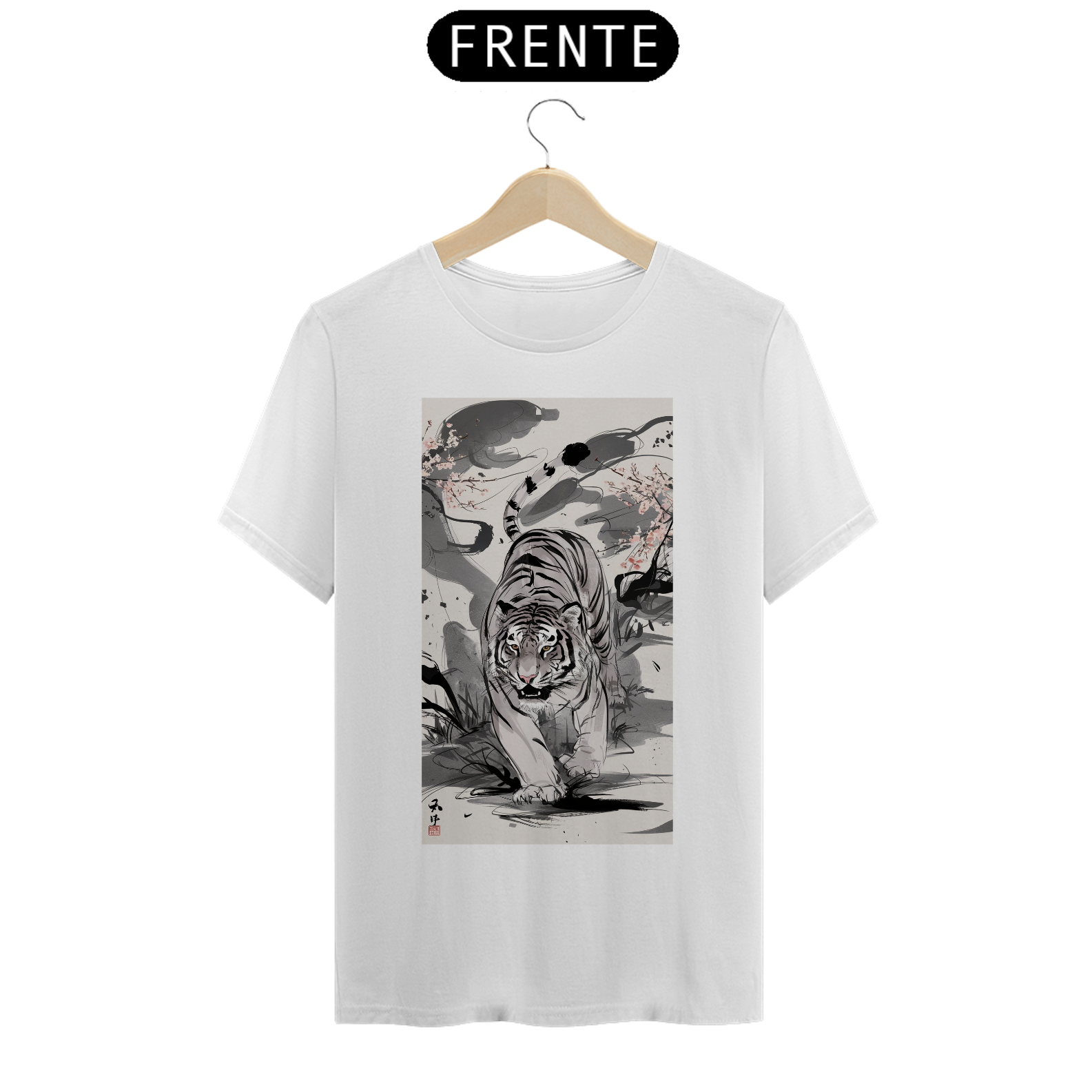 Camisa- tigre Japão 