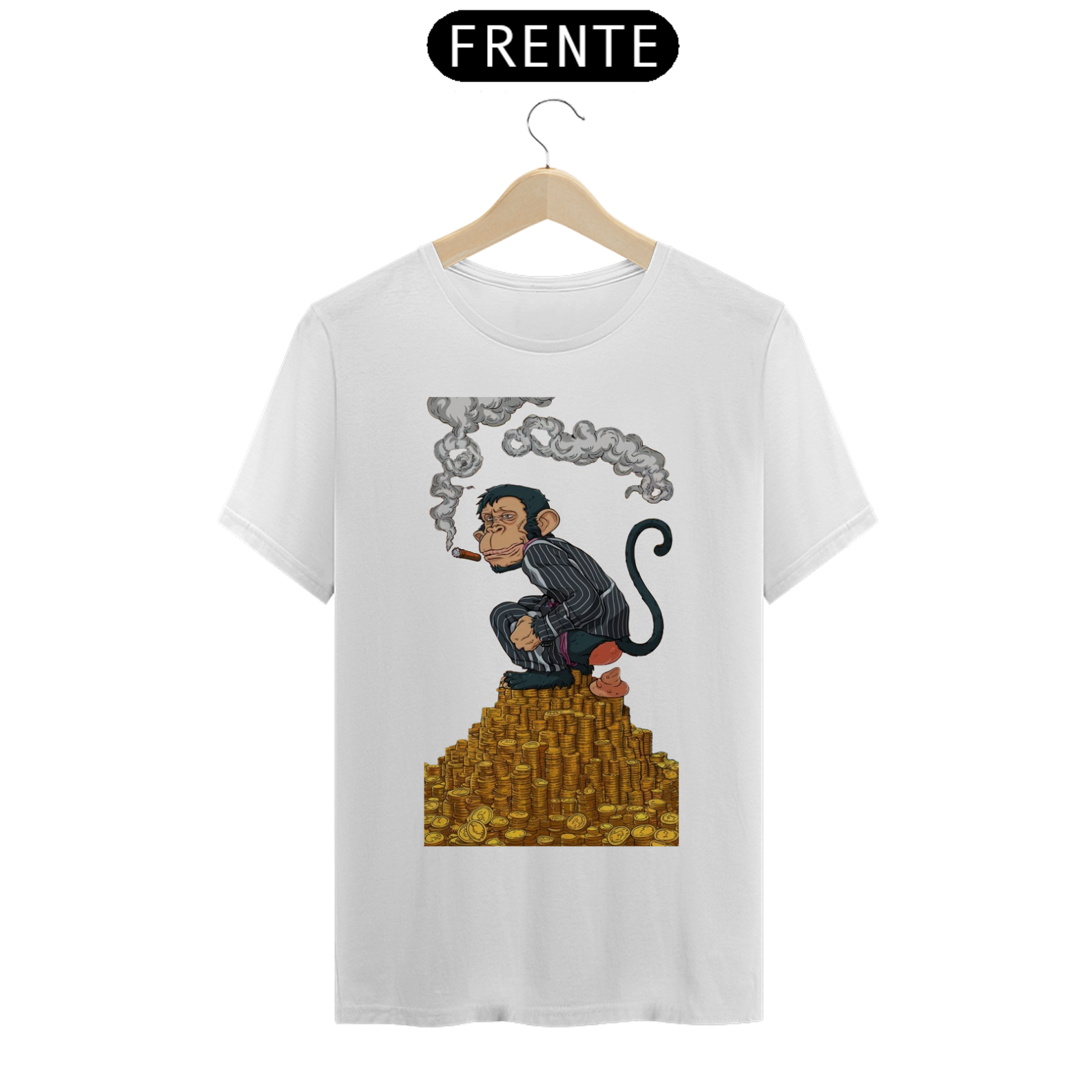 Nome do produto: Camisa- macaco maluko 