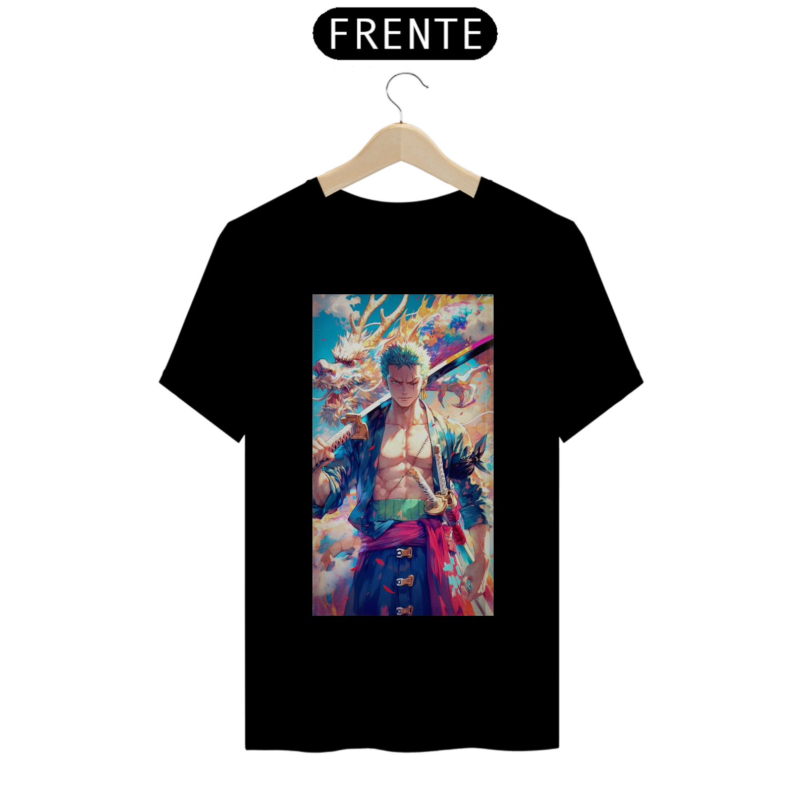 Camisa One Piece Zoro