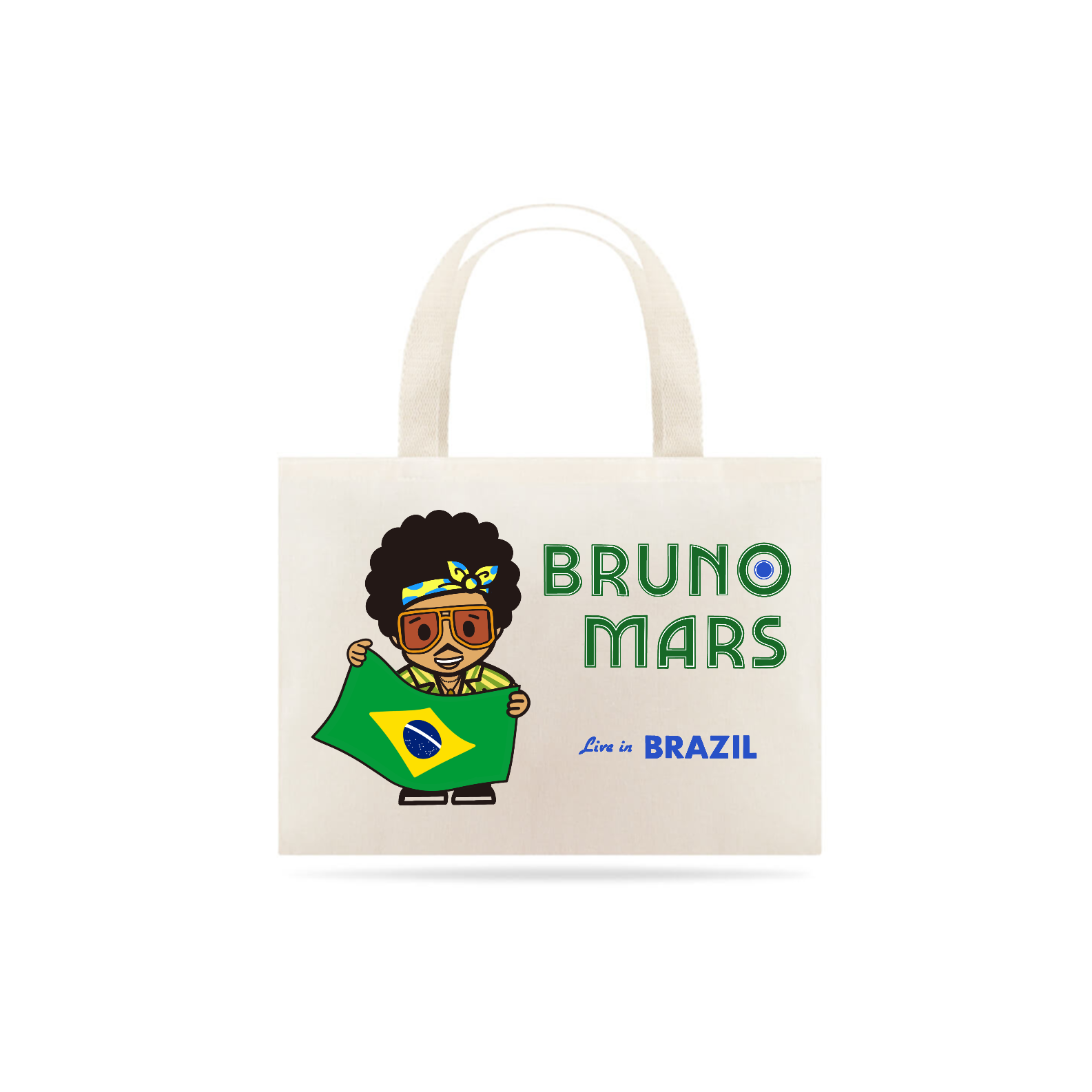 Ecobag Bruno Mars in Brazil