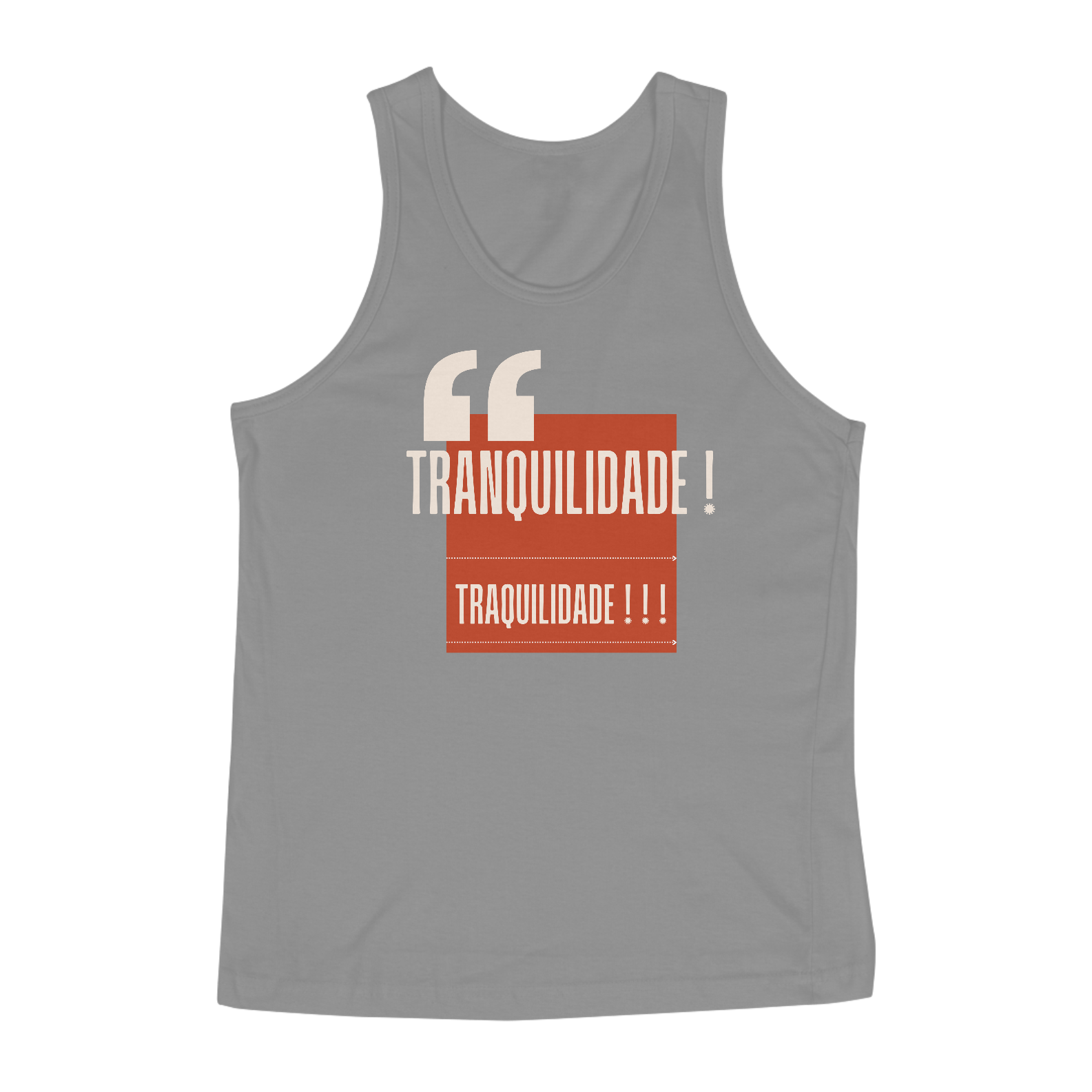 Camiseta Regata Quality  Tranquilidade 