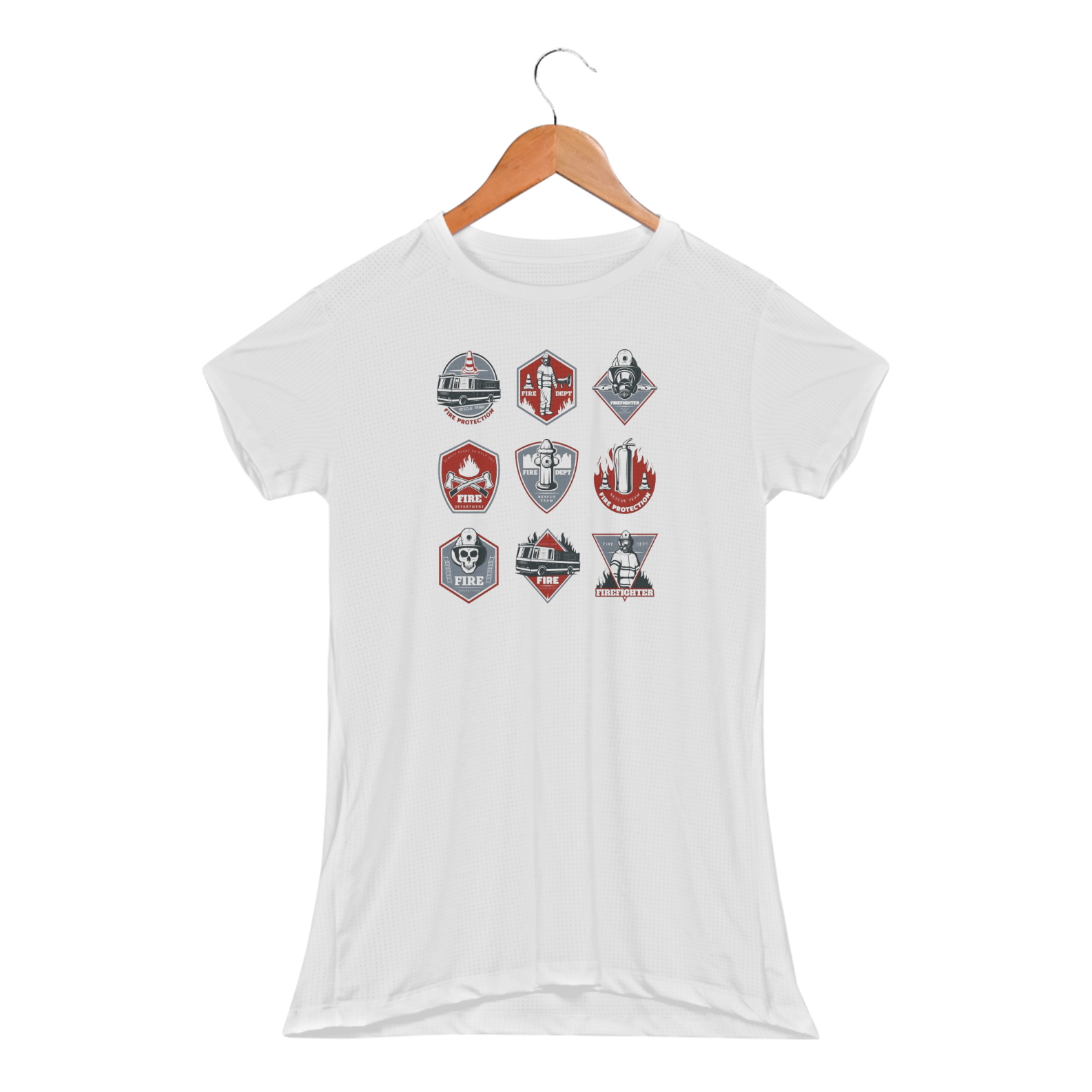 Baby Long Sport Dry Uv - Símbolos Bombeiro 