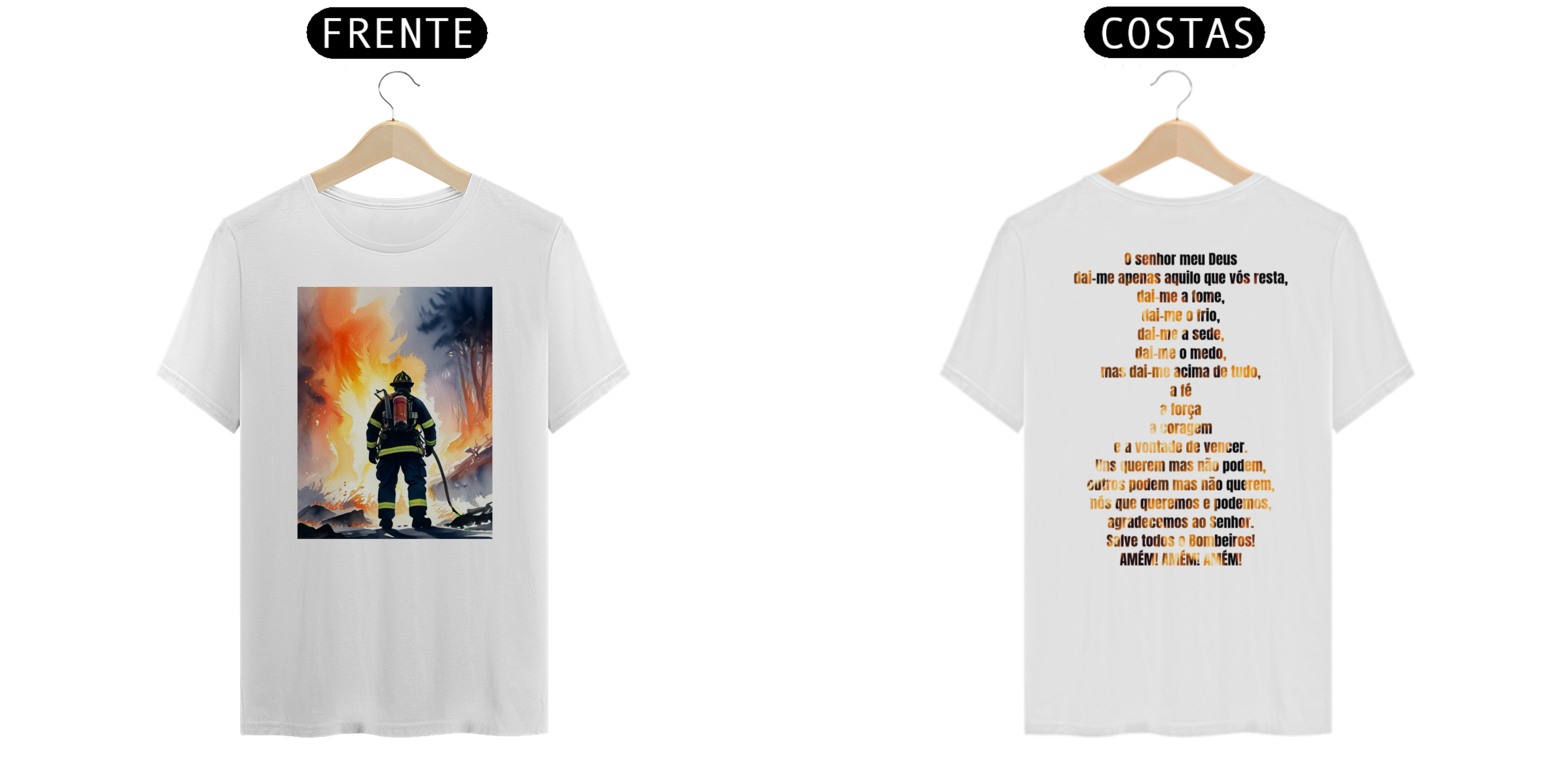 T-Shirt Prime - Ó Senhor meu Deus...