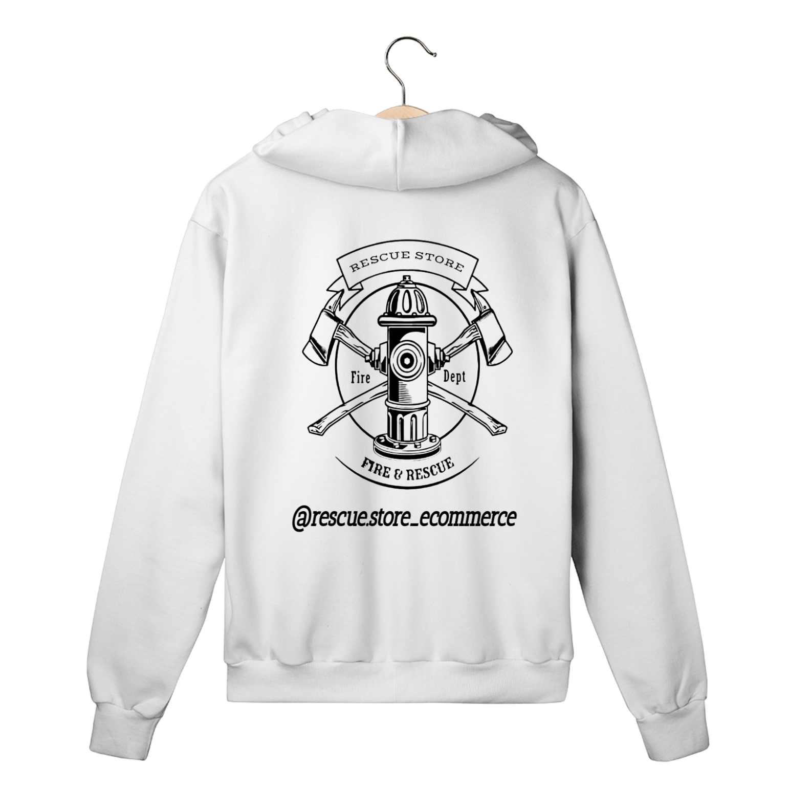 Moletom com Zíper - @rescue.store_ecommerce