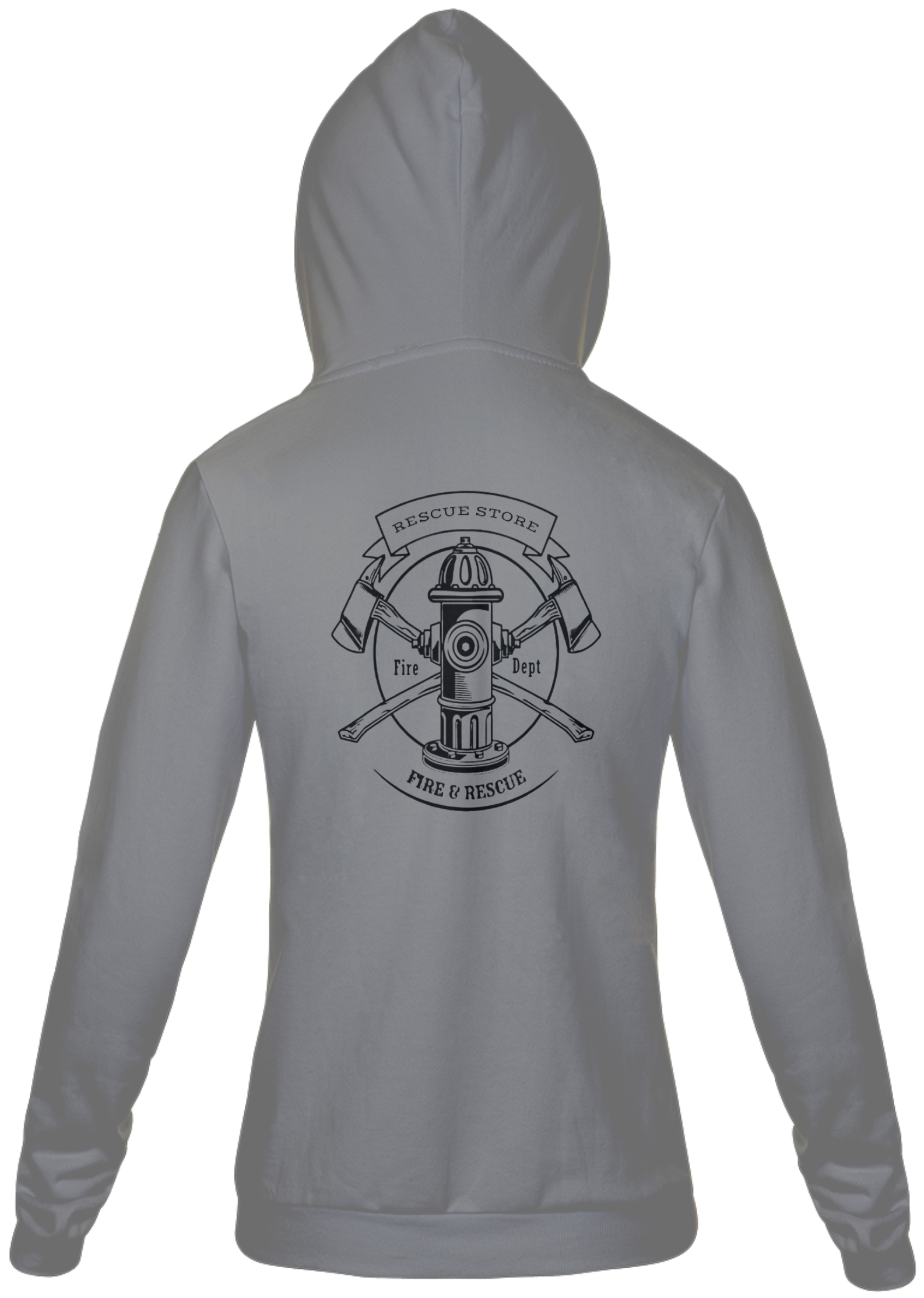 Moletom com Zíper- RESCUE STORE