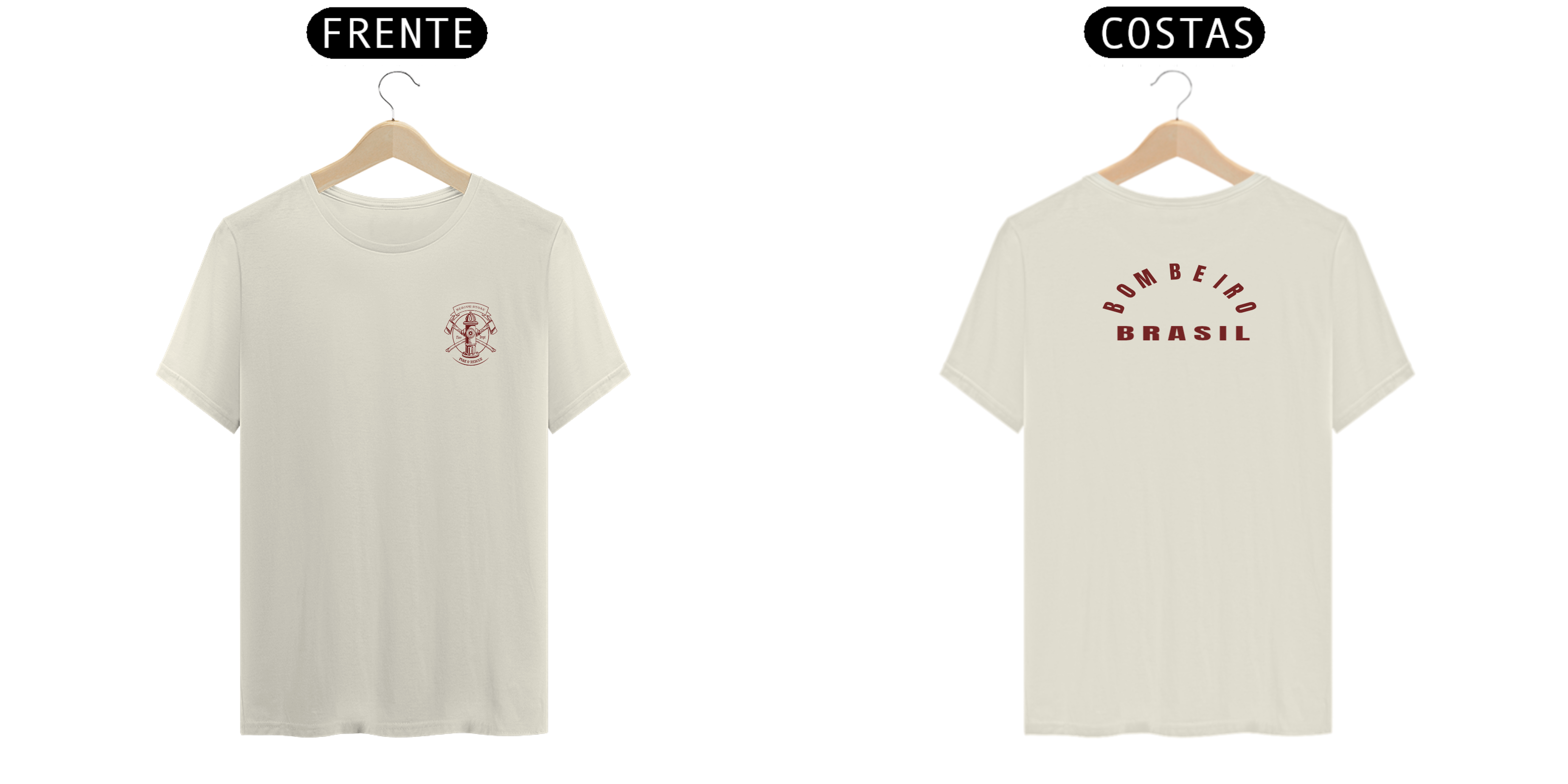 T-Shirt Prime - Bombeiro Brasil