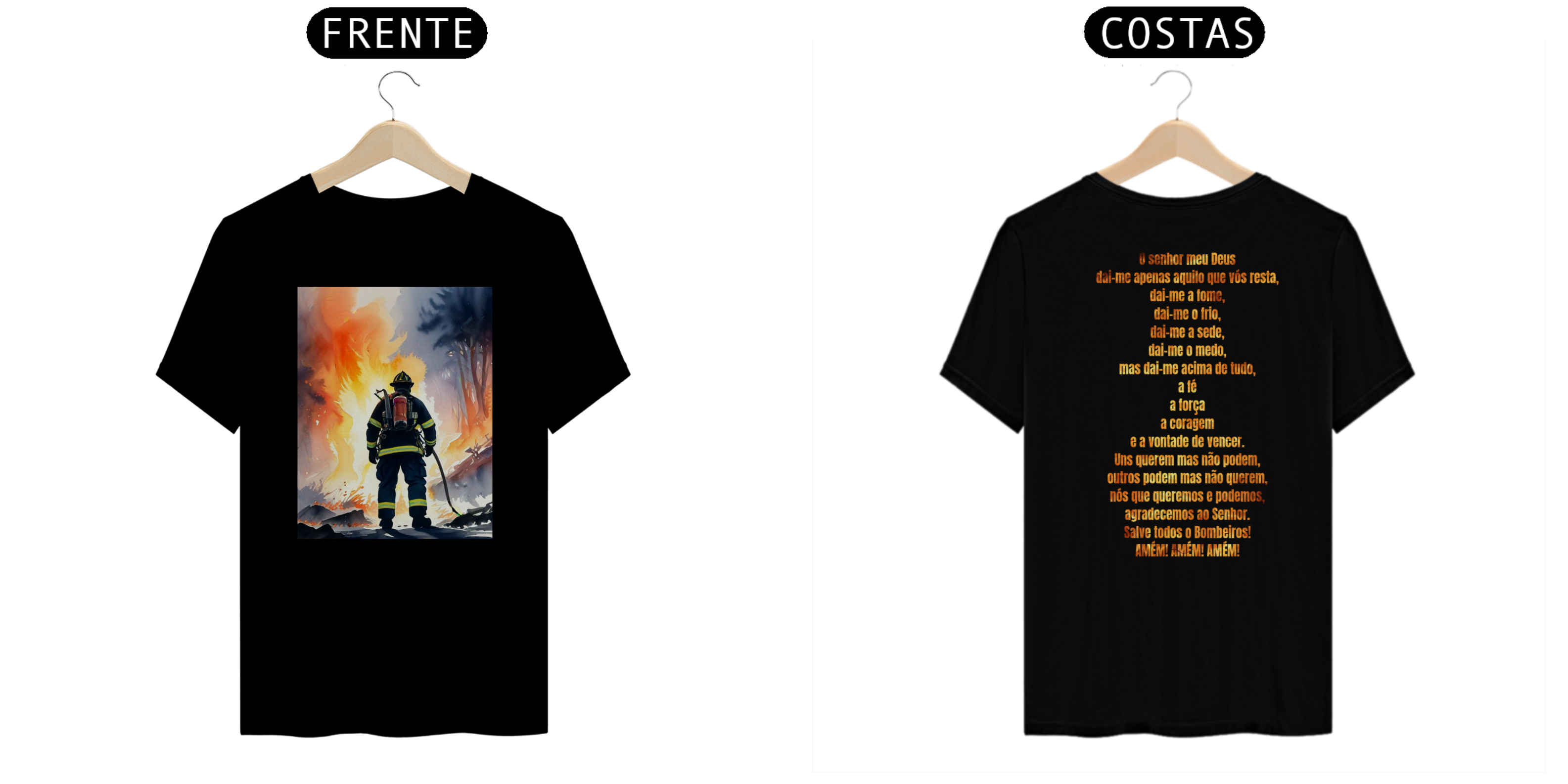 T-Shirt Prime - Ó Senhor meu Deus... 