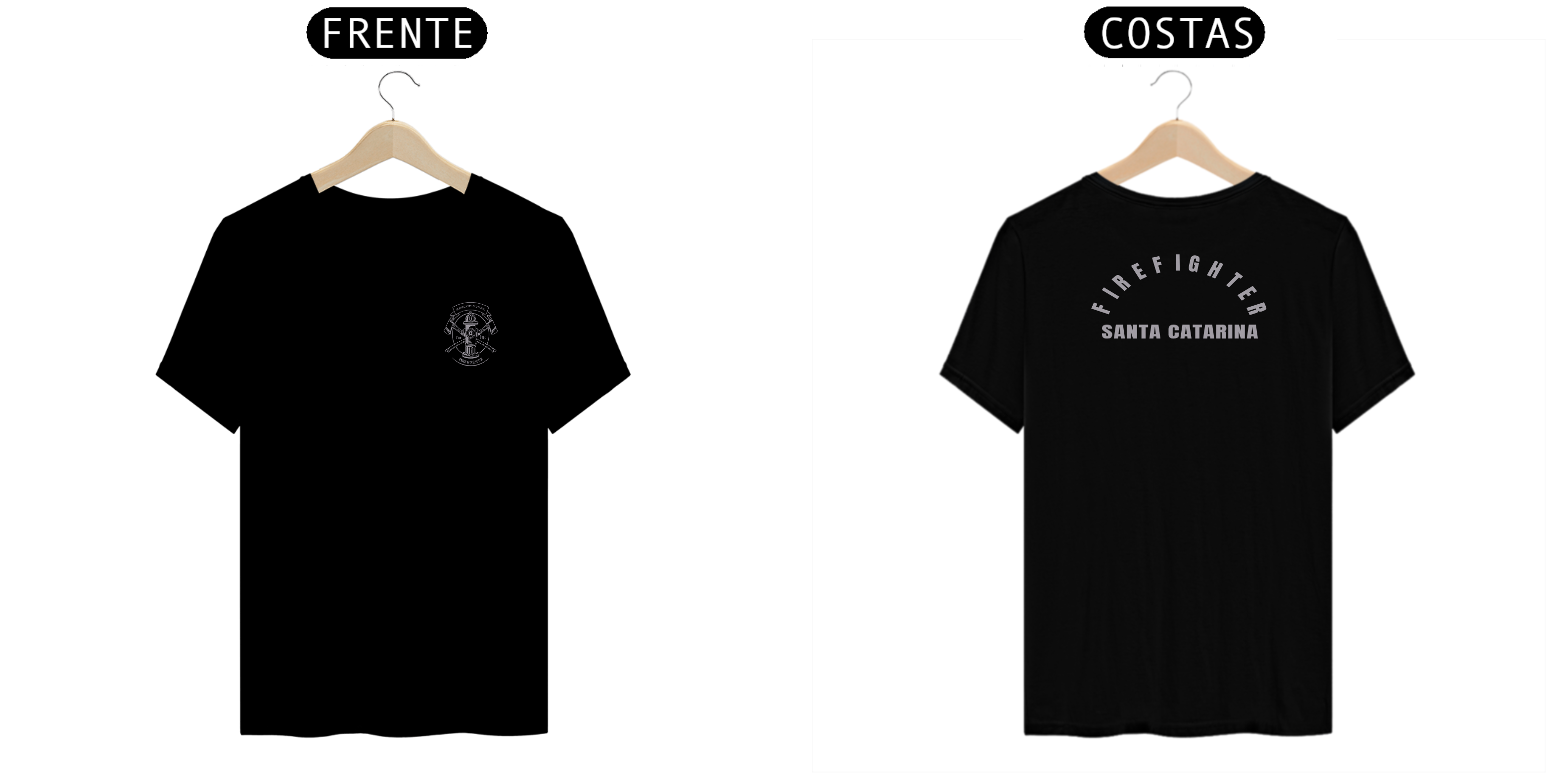 T-Shirt Prime - Bombeiro Santa Catarina