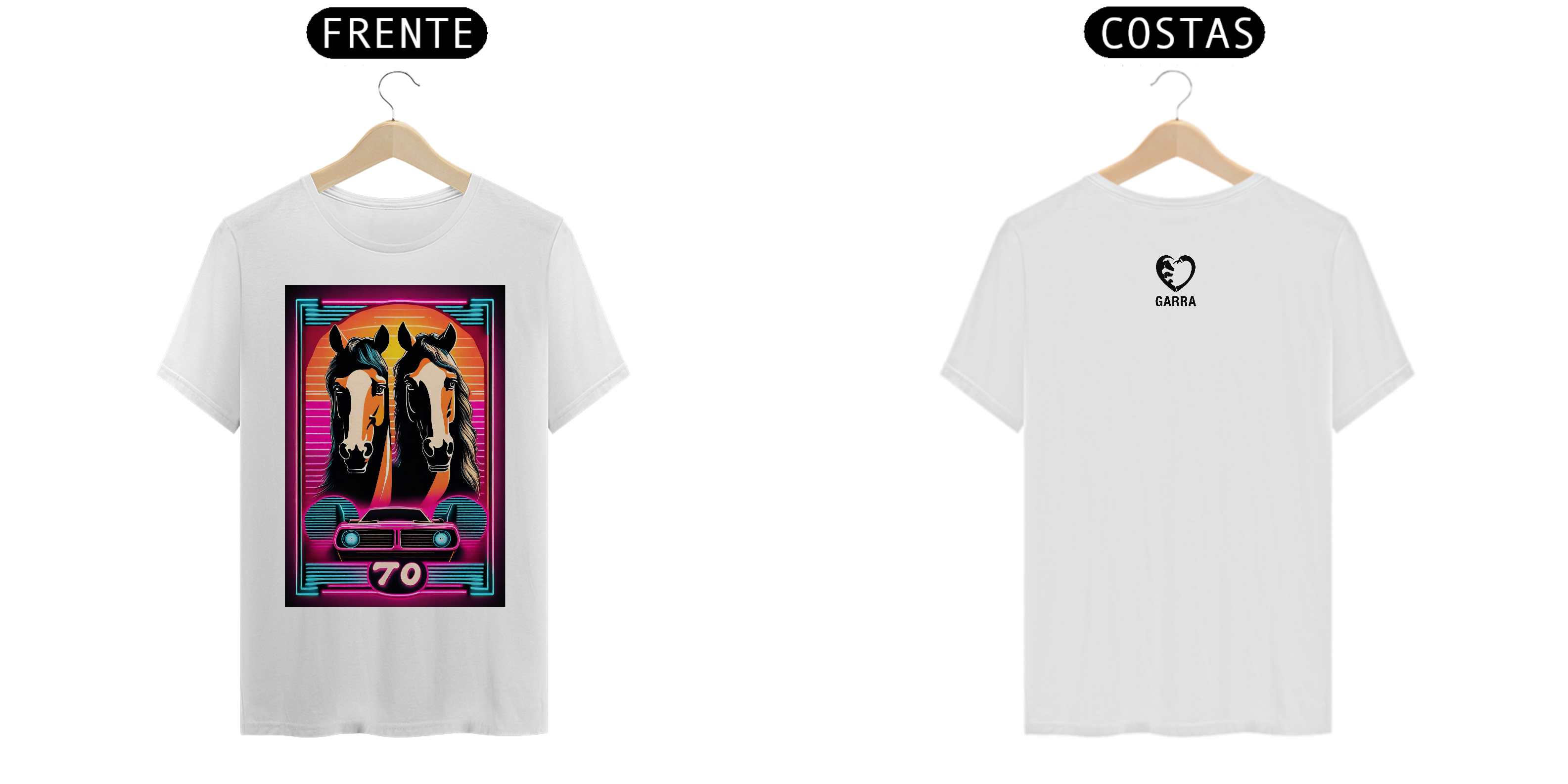 T-Shirt Prime - Linha Retrô 70`s