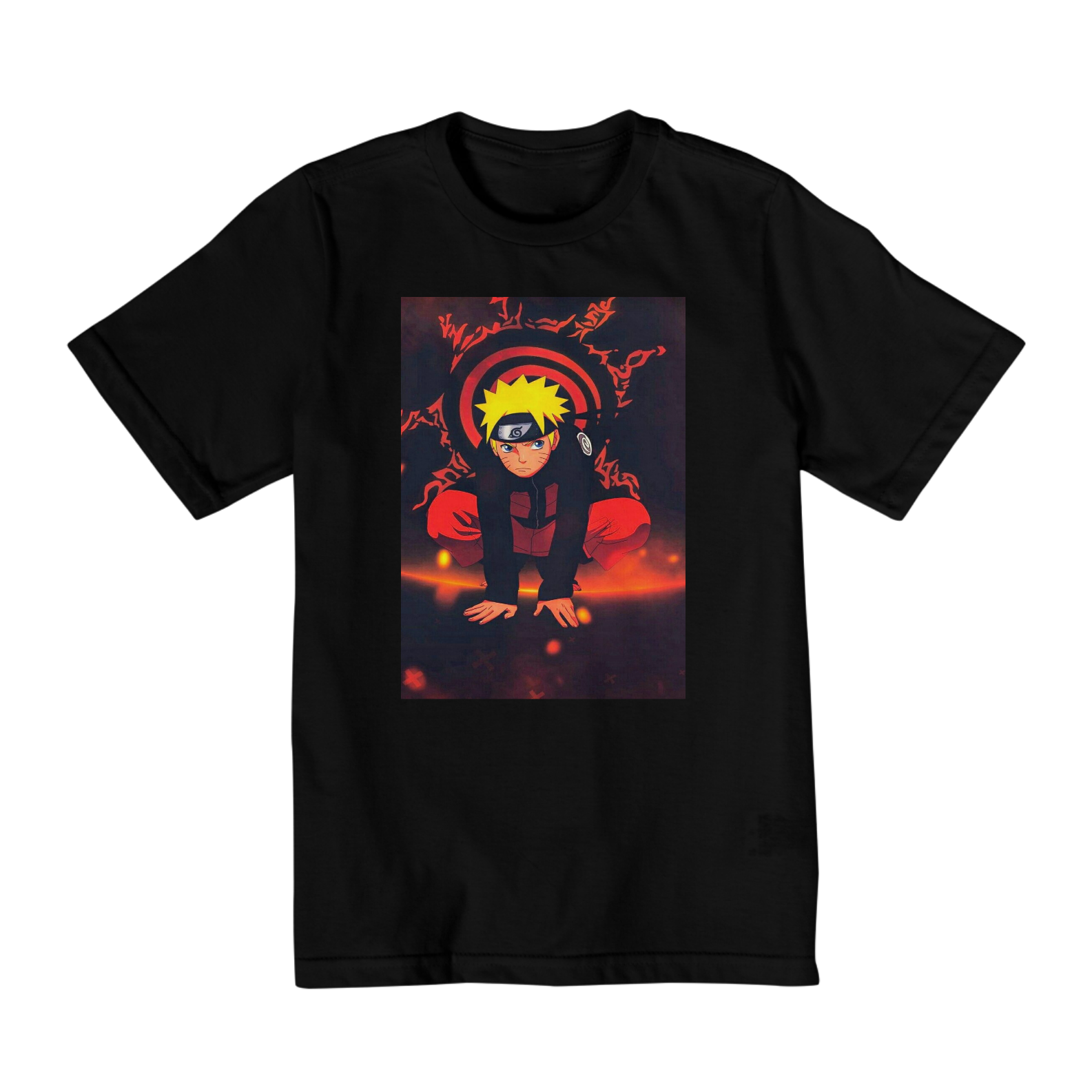 Camisa infantil-naruto