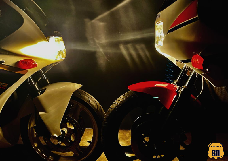 Poster RD350LC x CBR 450SR