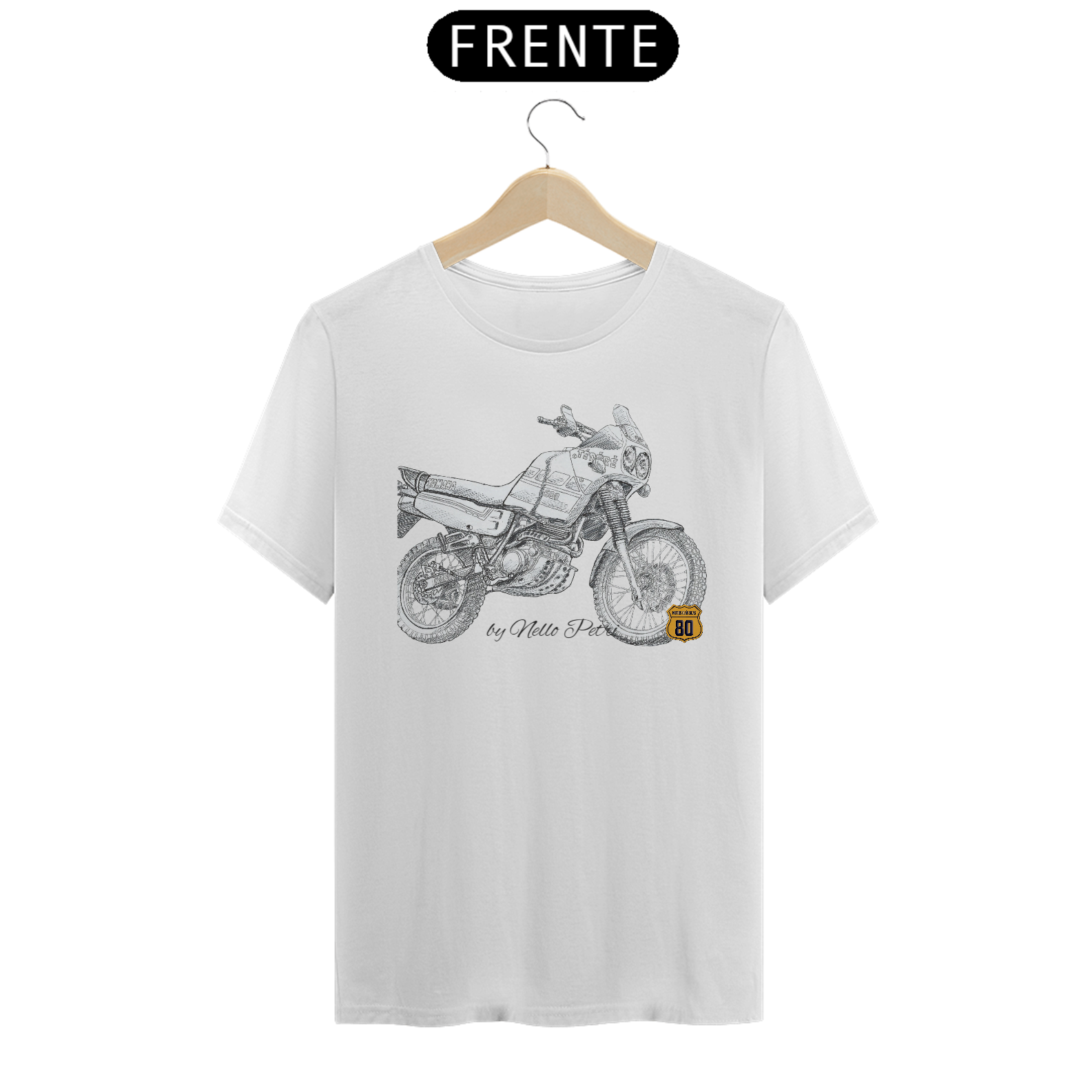 Camiseta XT 600 Ténéré by Nello Petri