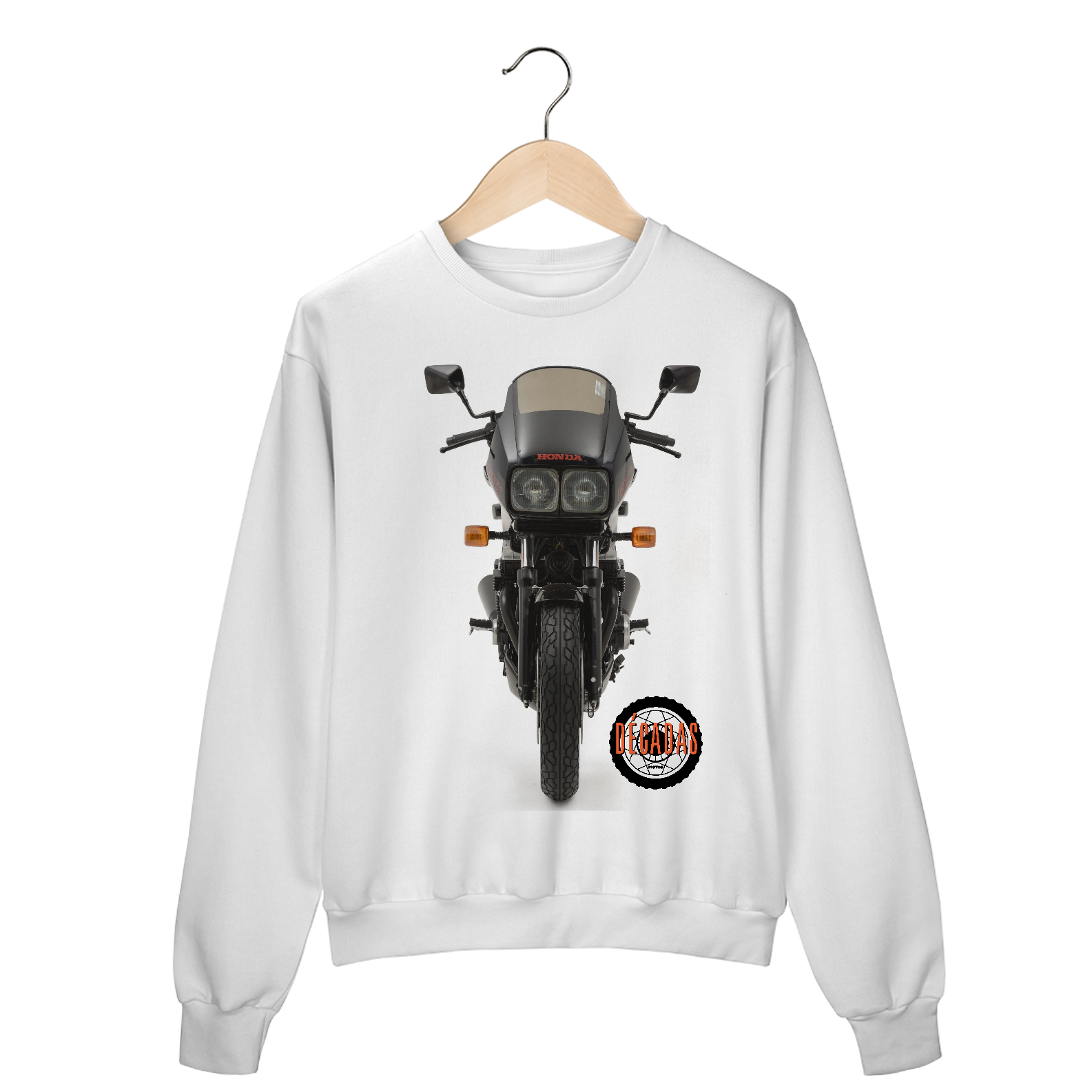 Nome do produto: Moletom Moto Decadas CBX 750F