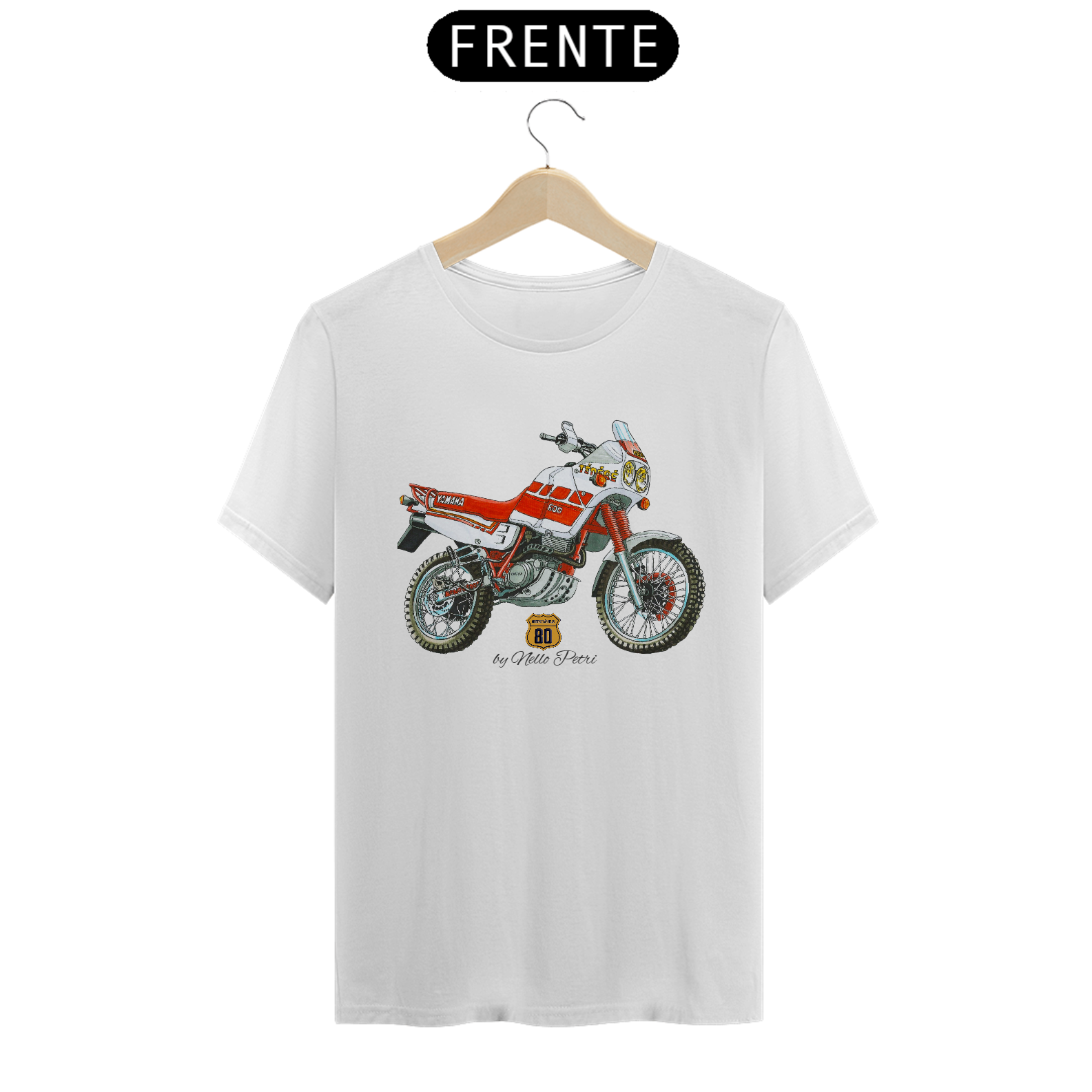 Camiseta XT 600Z Ténéré by Nello Petri