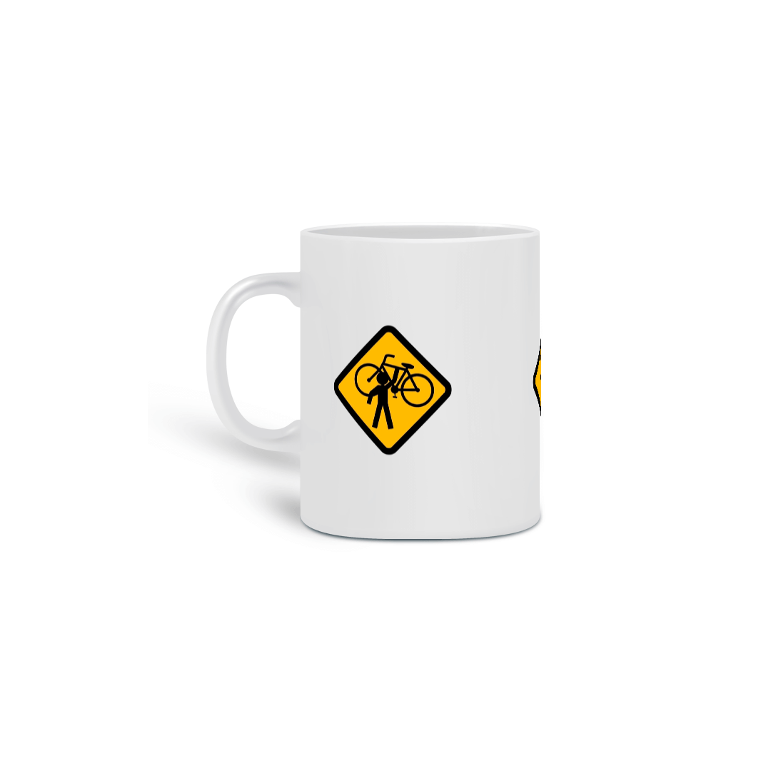 Caneca permitido ciclista