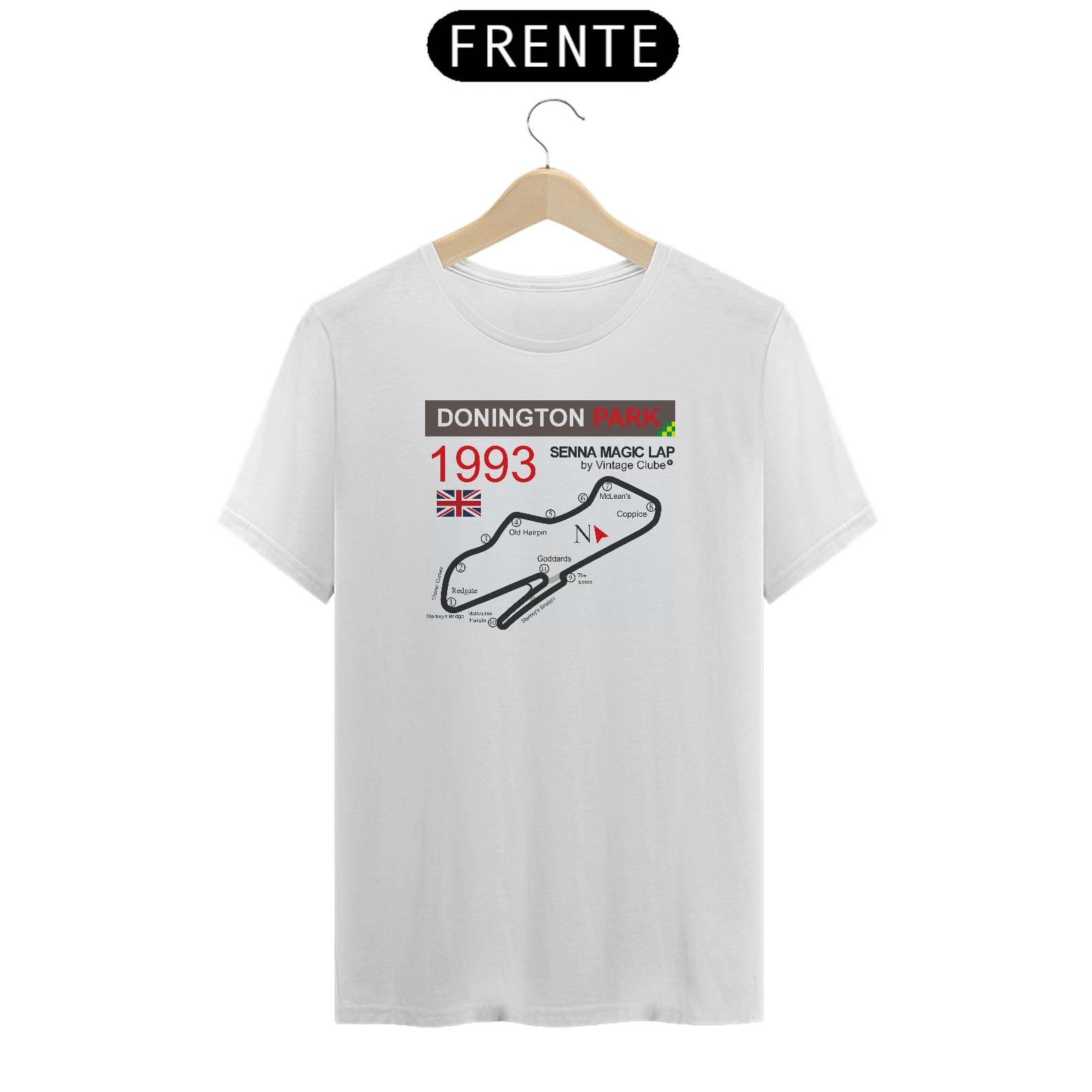 CAMISETA TRIBUTO F1 DONINGTON PARK 1993
