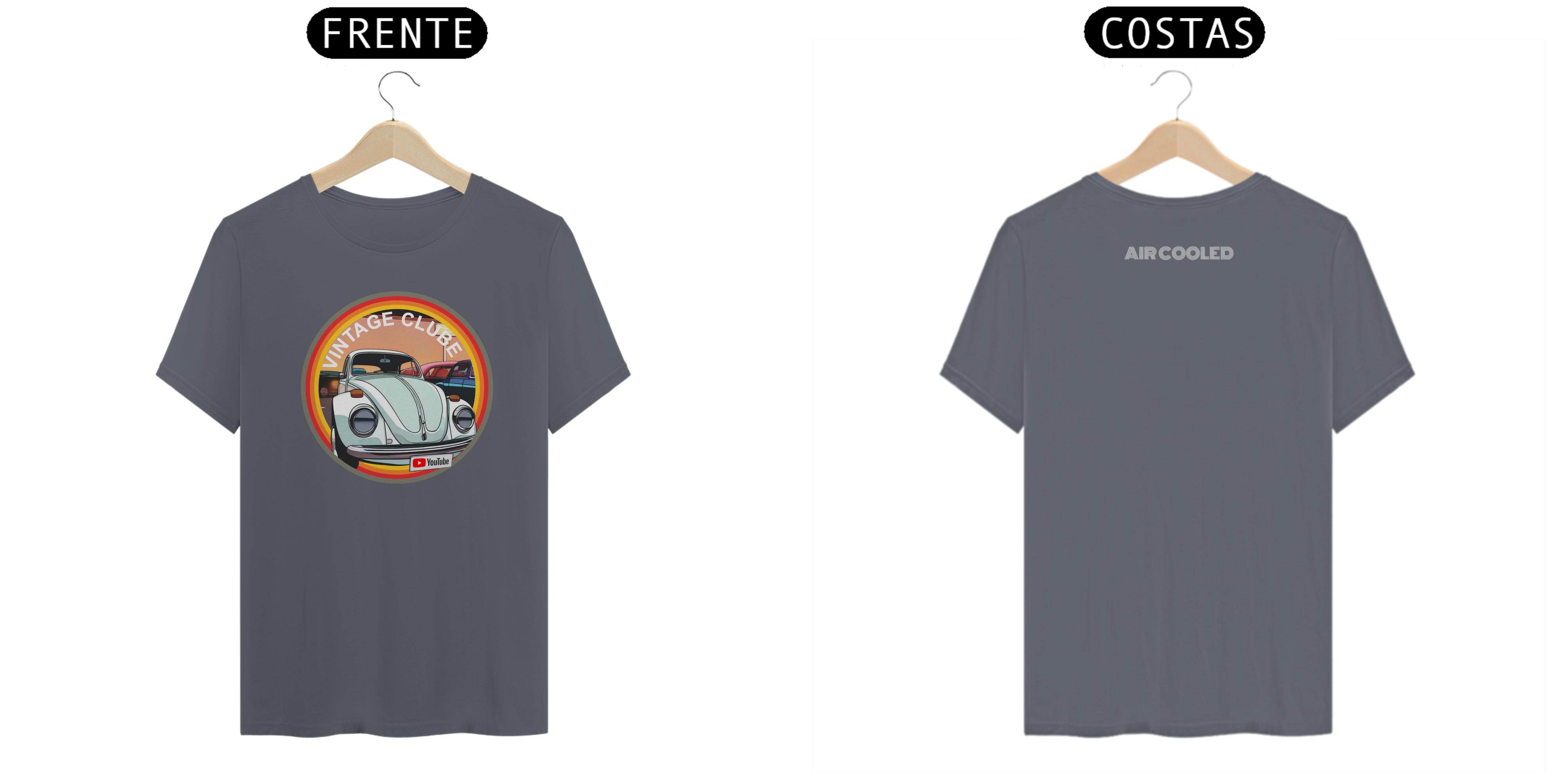 CAMISETA VINTAGE CLUBE FUSCA