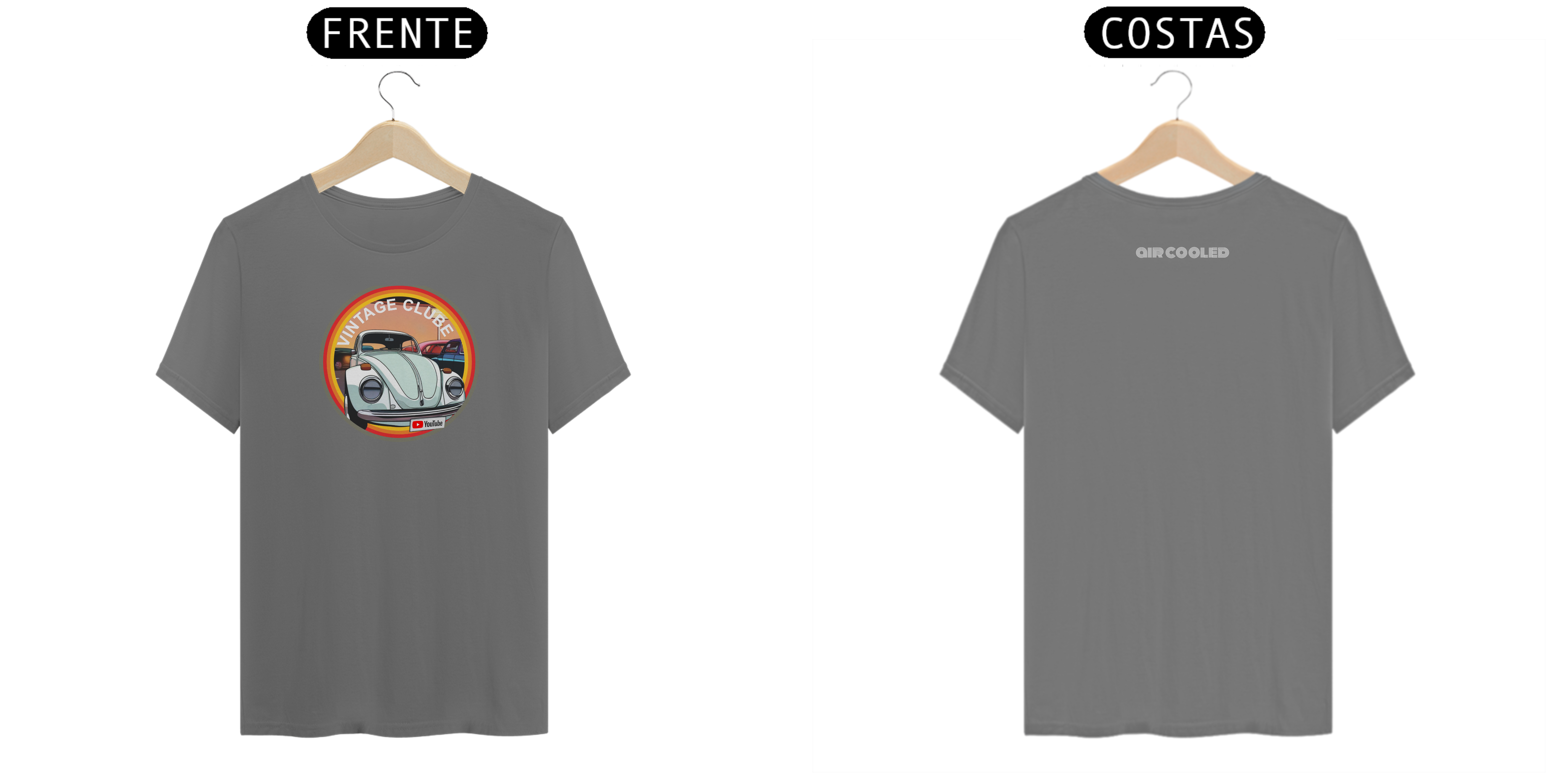 CAMISETA PREMIUM STONED VINTAGE CLUBE FUSCA