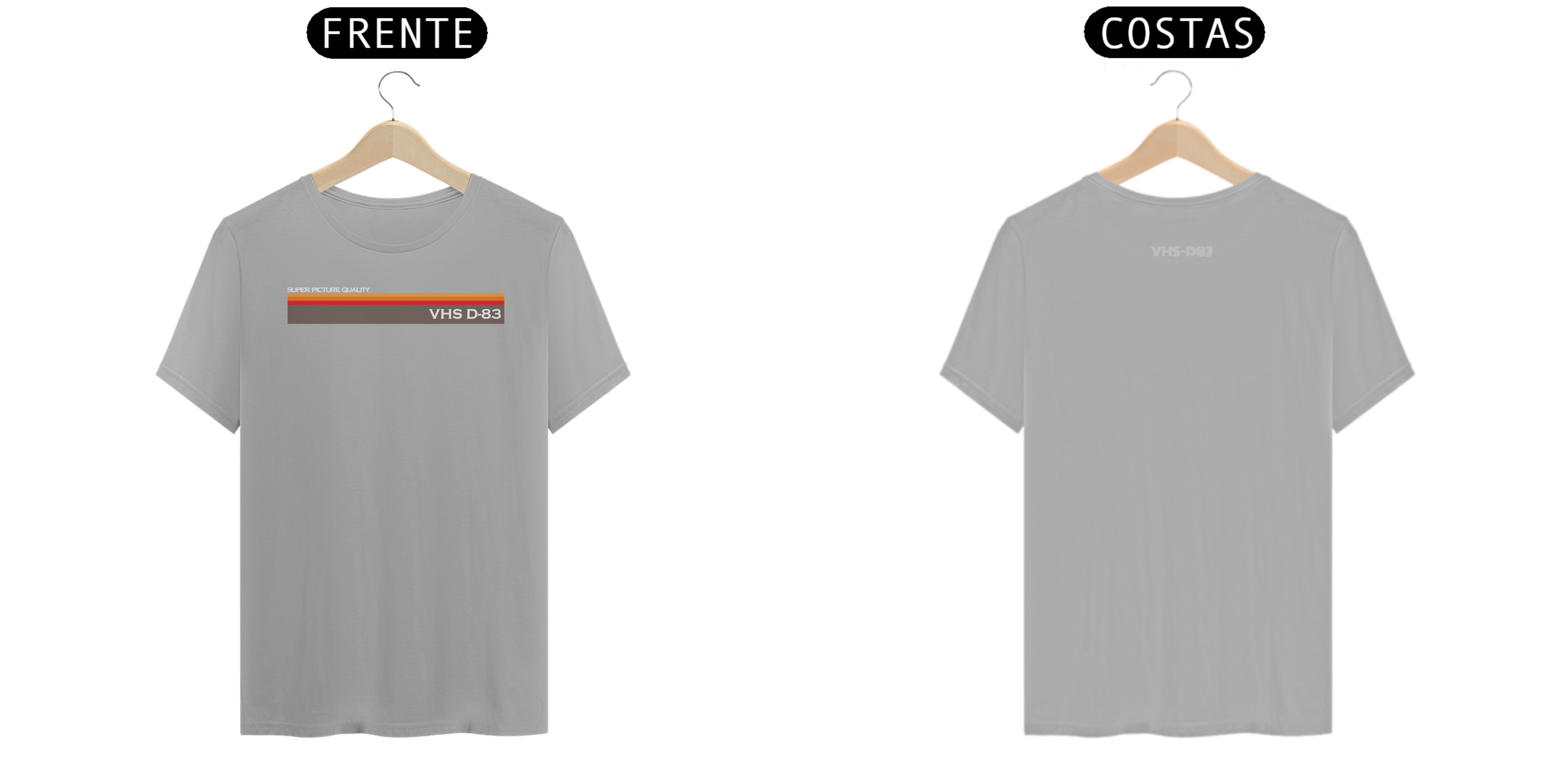 CAMISETA CLASSIC COLEÇÃO VHS ANOS 80