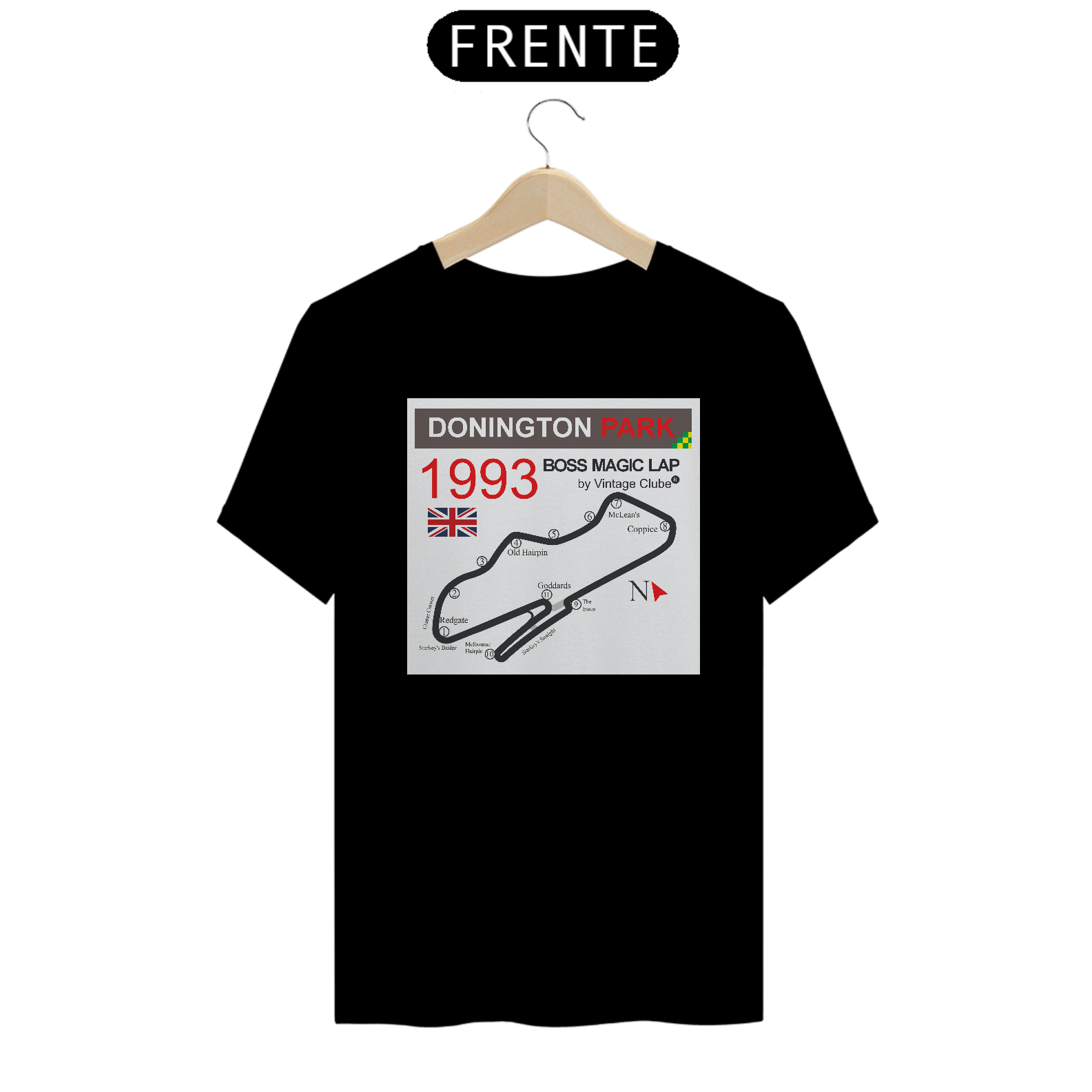 CAMISETA VINTAGE LINHA TRIBUTO F1
