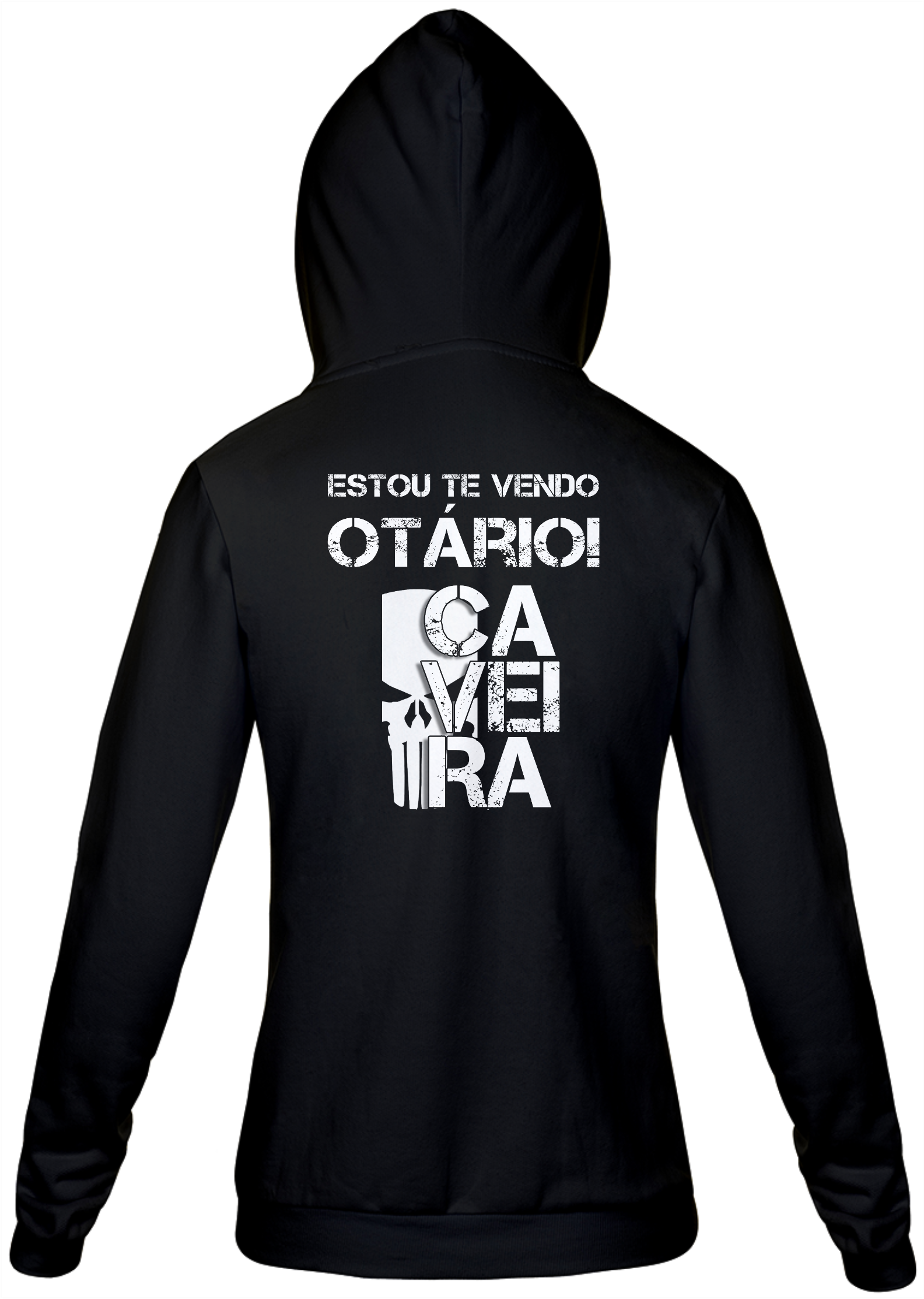 Moleton com Zíper - Estou te Vendo, Otário! 