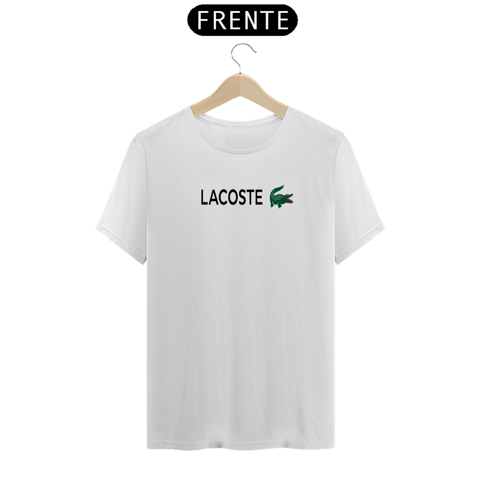 Camiseta branca Lacoste 