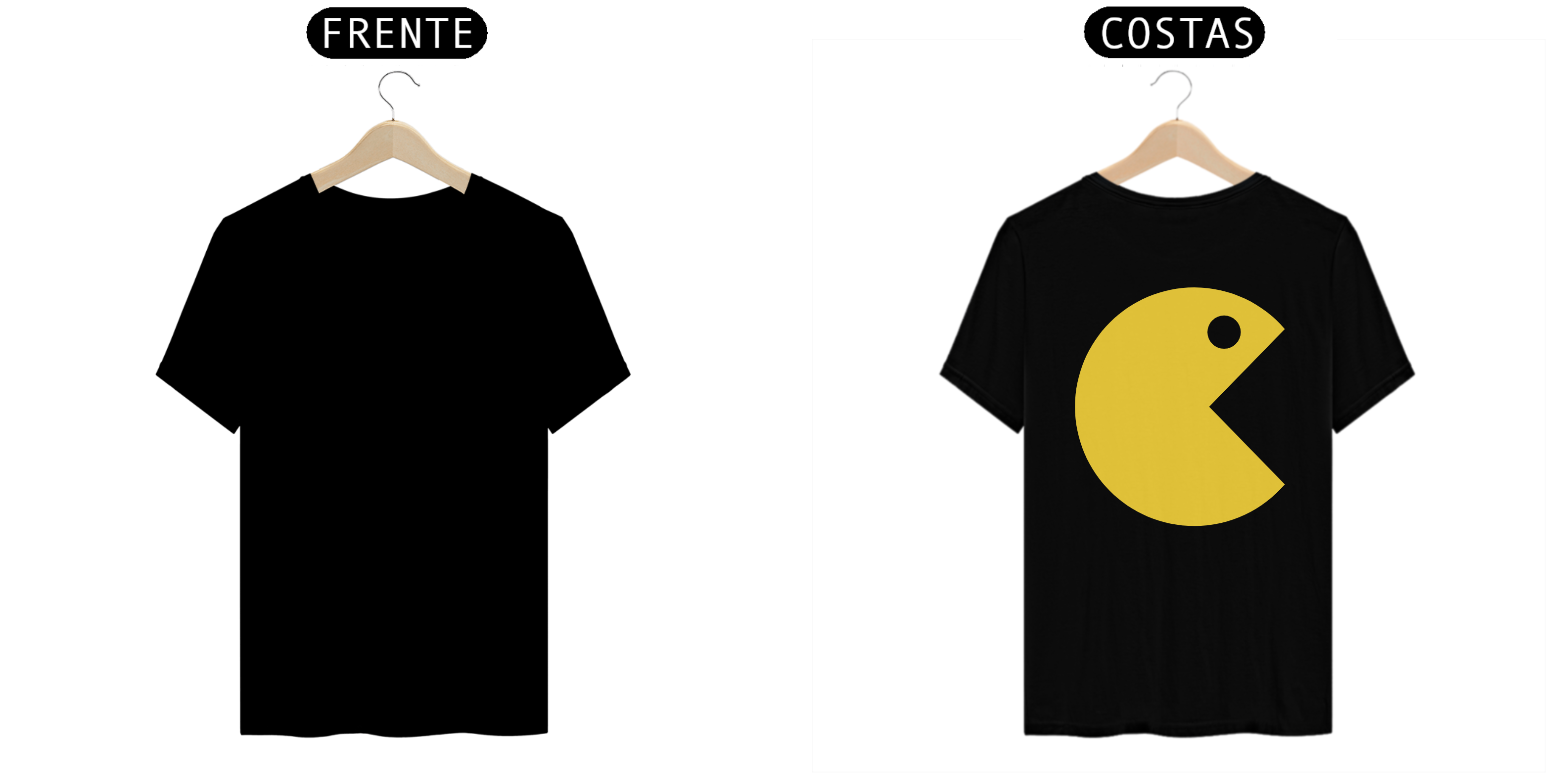 Teste camiseta costas