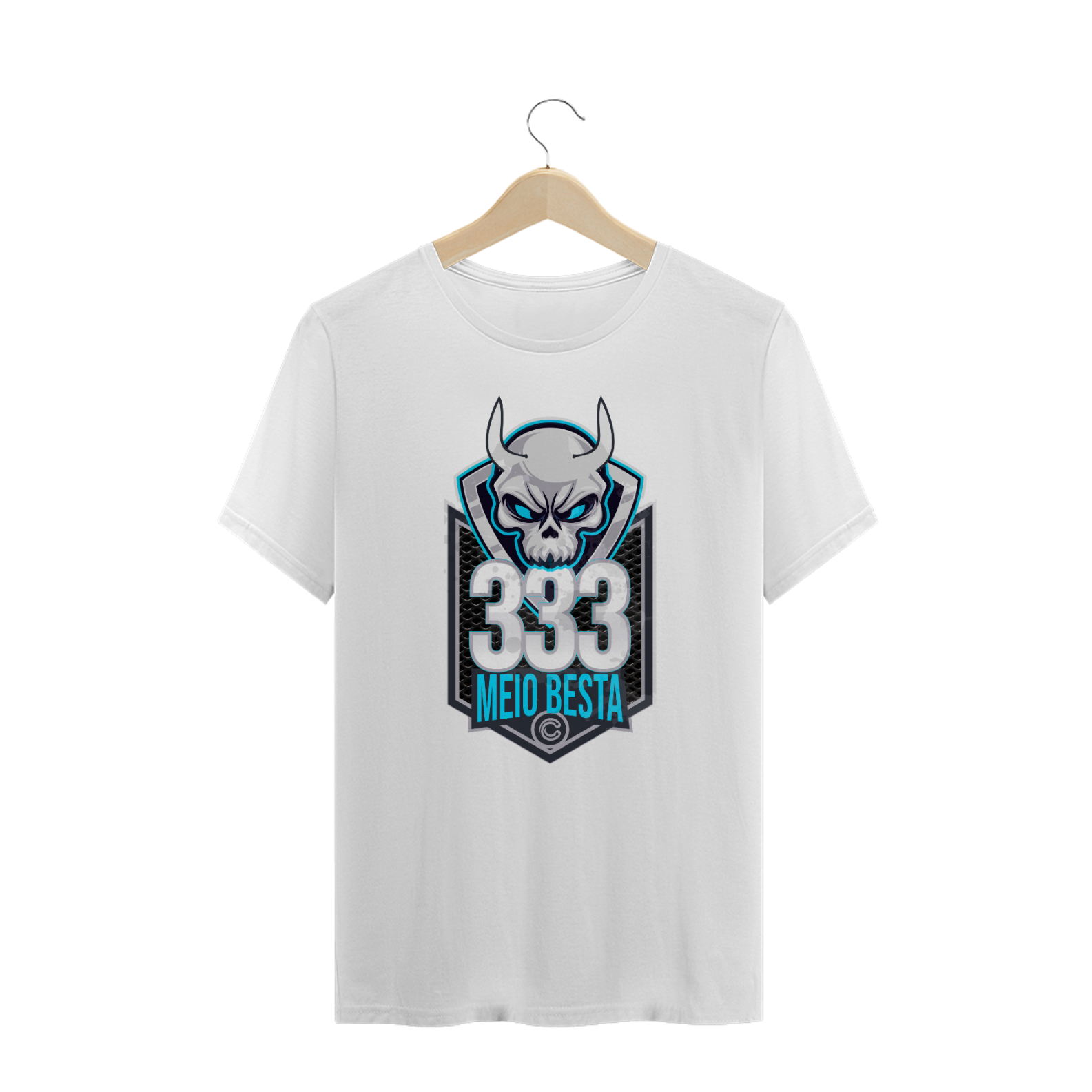 Camisa 333 Meio Besta Careca Classic Plus Size