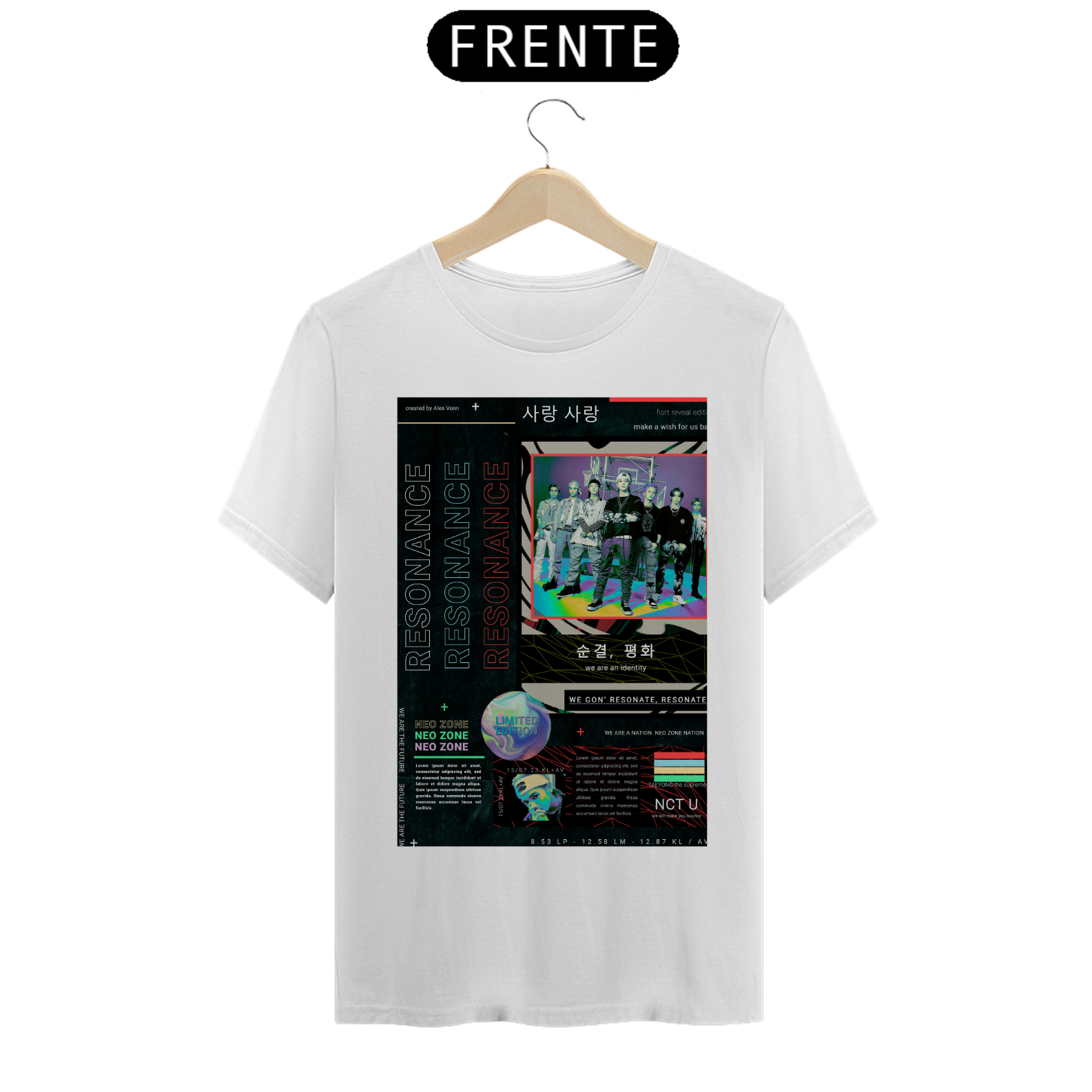 CAMISETA NCT U GRUPO