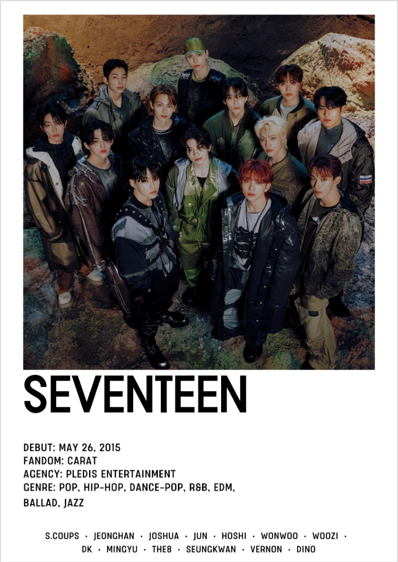 POSTER SEVENTEEN