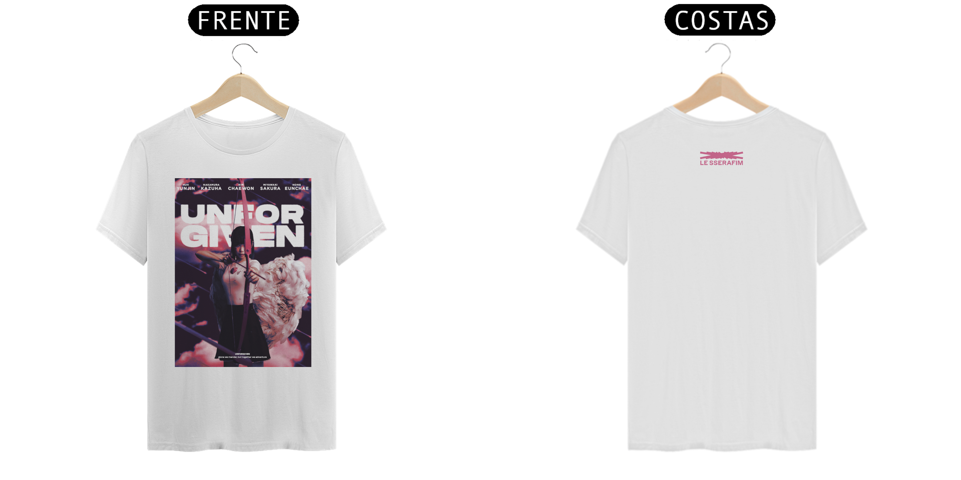 CAMISETA LE SSERAFIM CHAEWON 