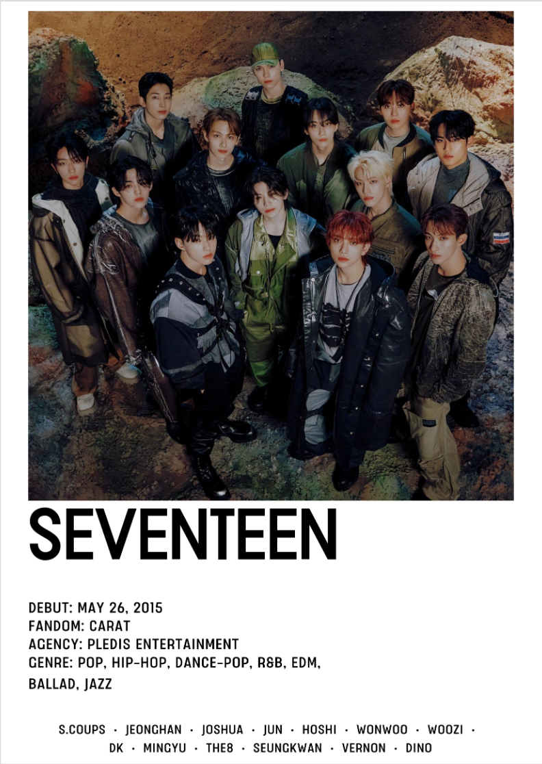 POSTER SEVENTEEN
